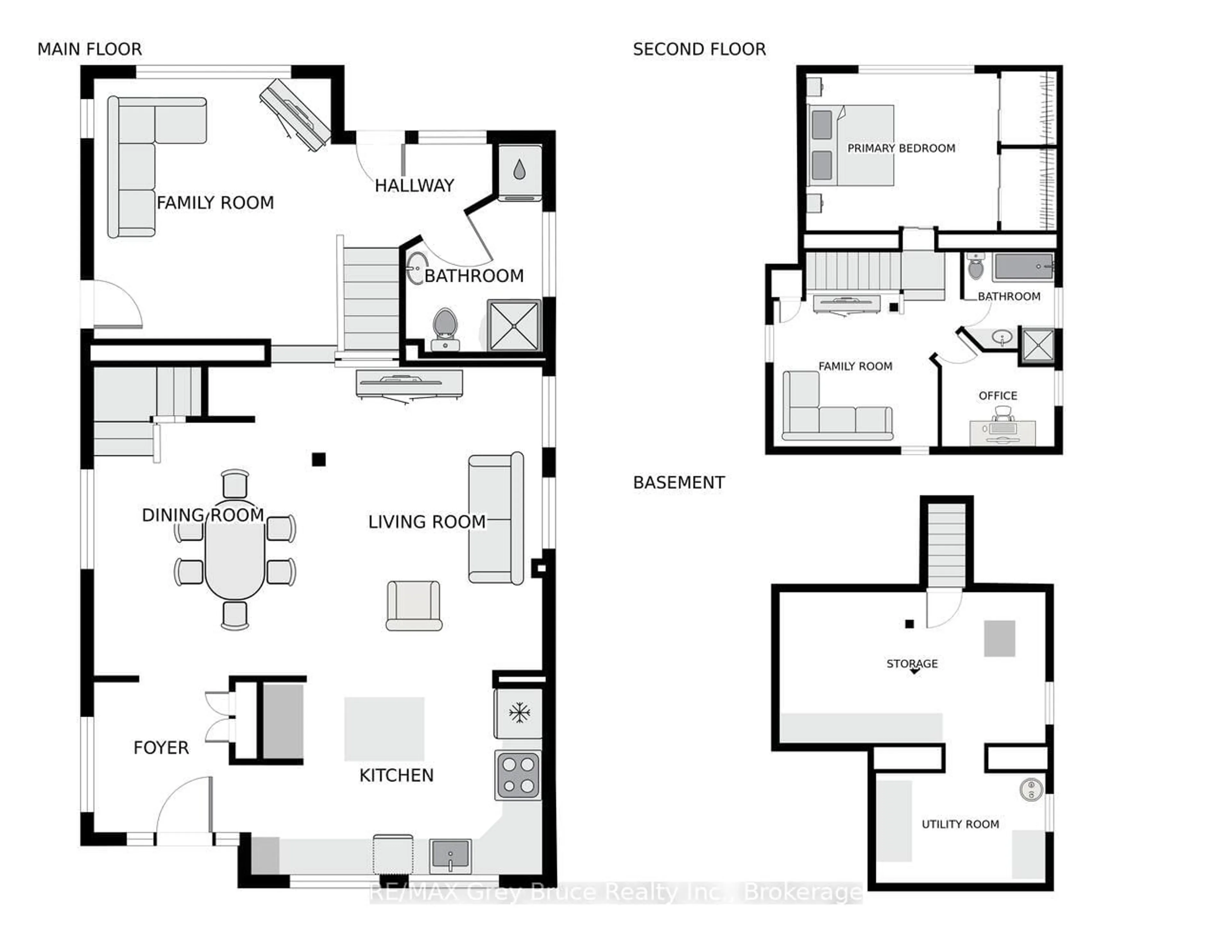 Floor plan for 280 Mary St, South Bruce Peninsula Ontario N0H 2T0