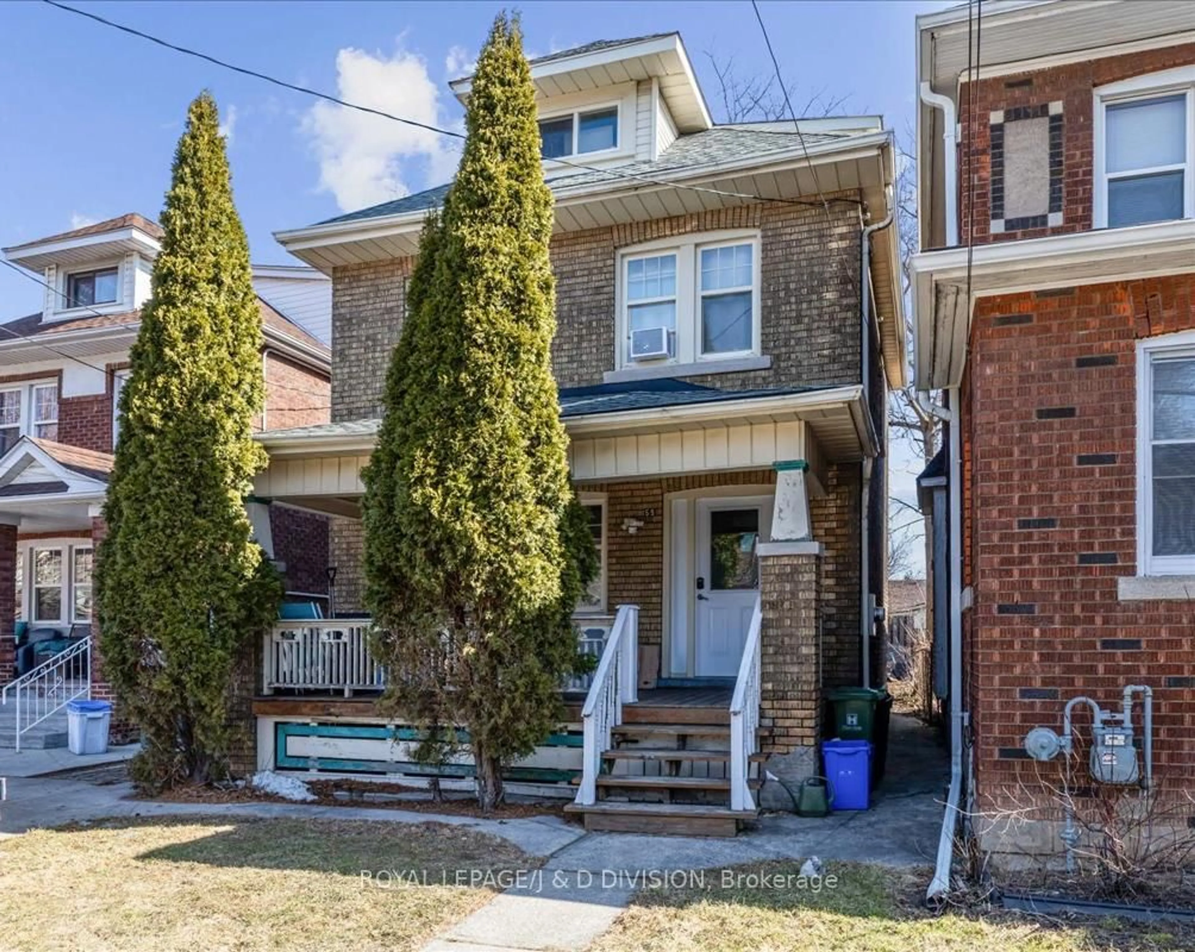 Home with brick exterior material, street for 59 Paisley Ave #Ave S, Hamilton Ontario L8S 1V2