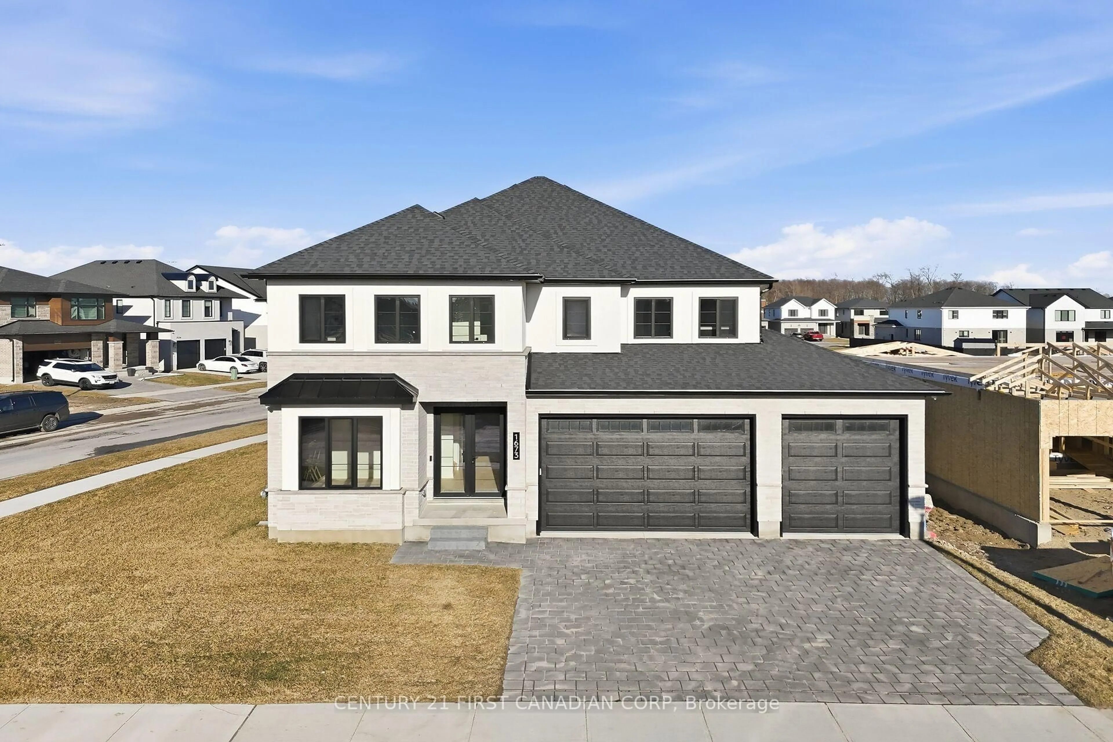 Home with brick exterior material, street for 1673 Medway Park Dr, London North Ontario N6G 3W1