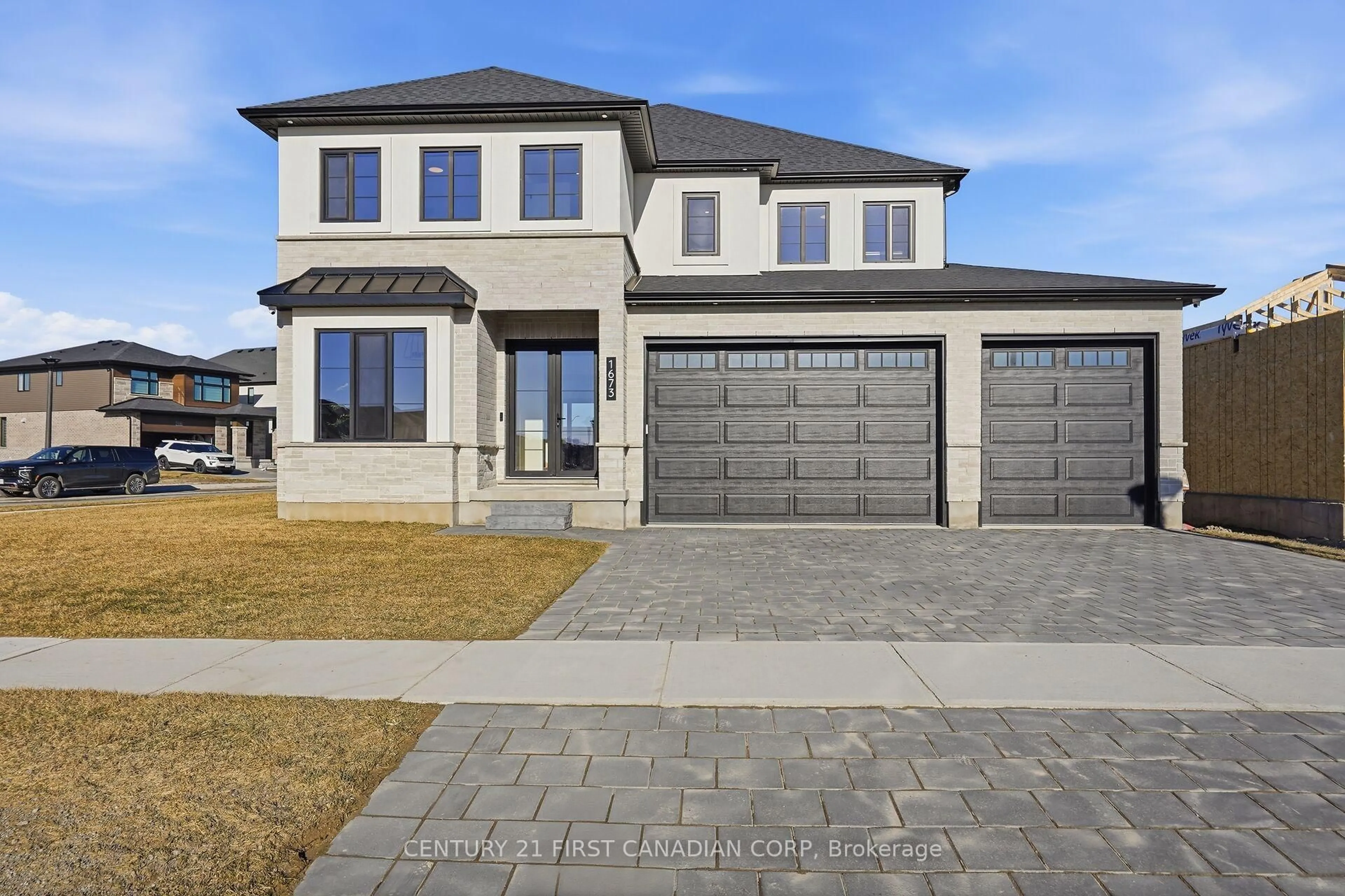 Home with brick exterior material, street for 1673 Medway Park Dr, London North Ontario N6G 3W1