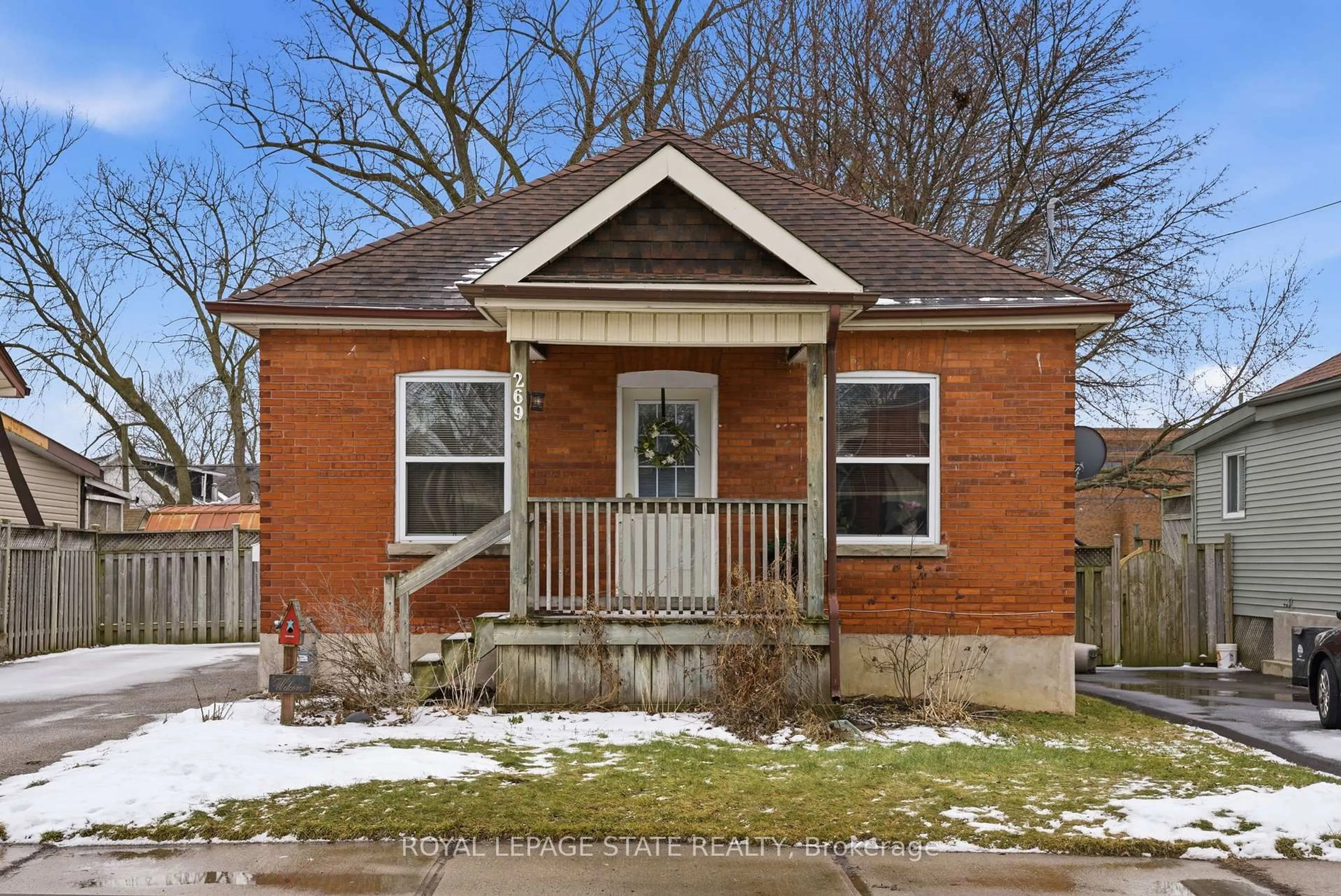 Home with brick exterior material, street for 269 Grey St, Brantford Ontario N3S 4W9