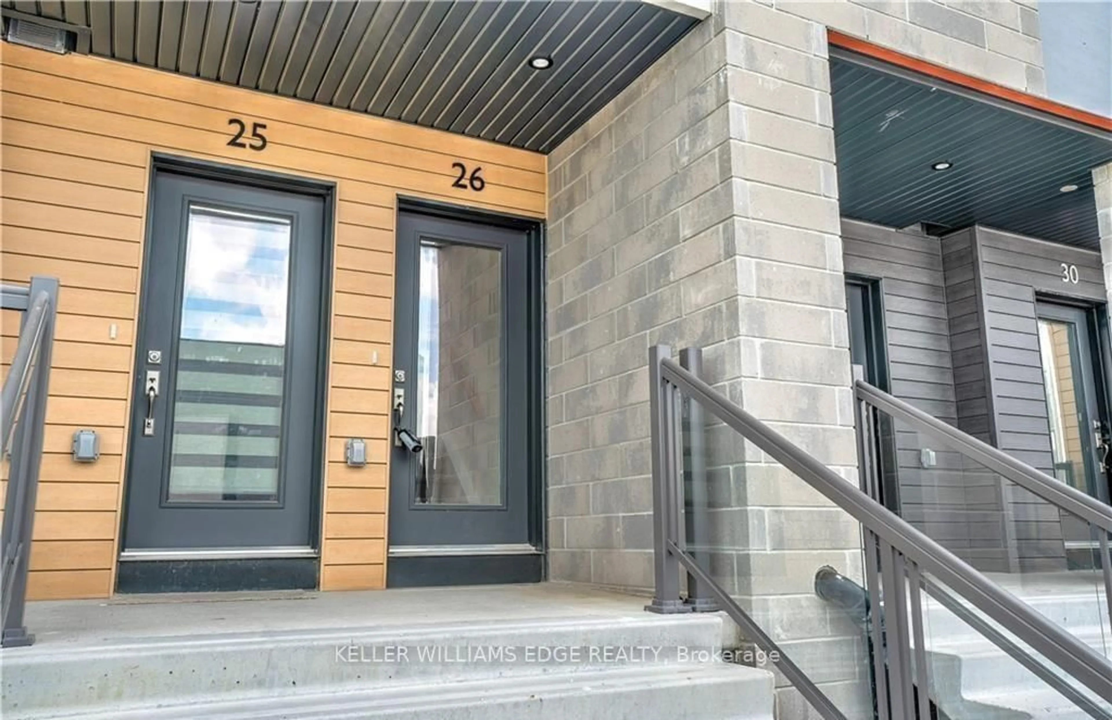 Indoor foyer for 261 Woodbine Ave #26, Kitchener Ontario N2R 0S7