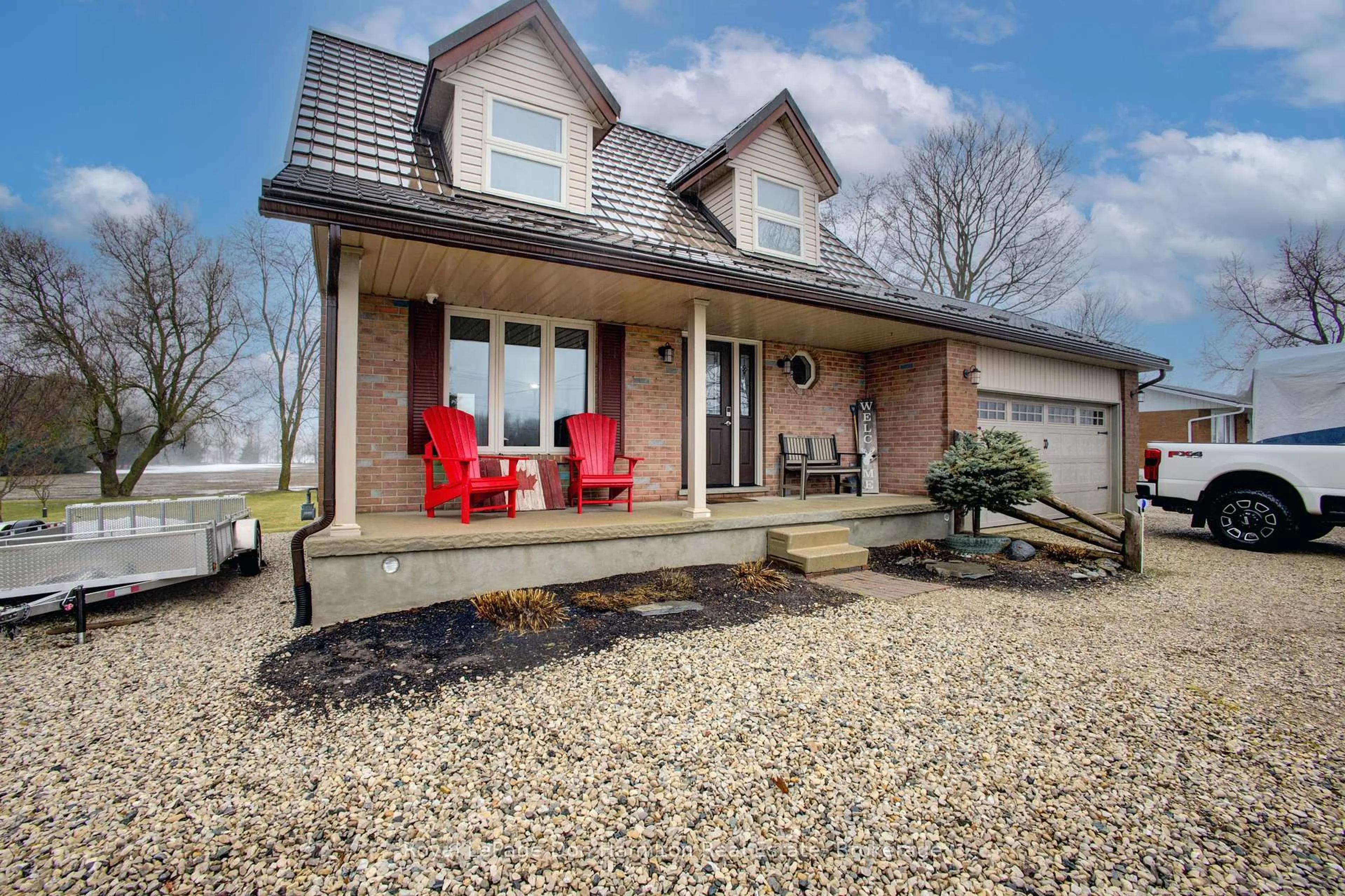 Home with brick exterior material, street for 7442 Road 164 Rd, North Perth Ontario N0G 1B0