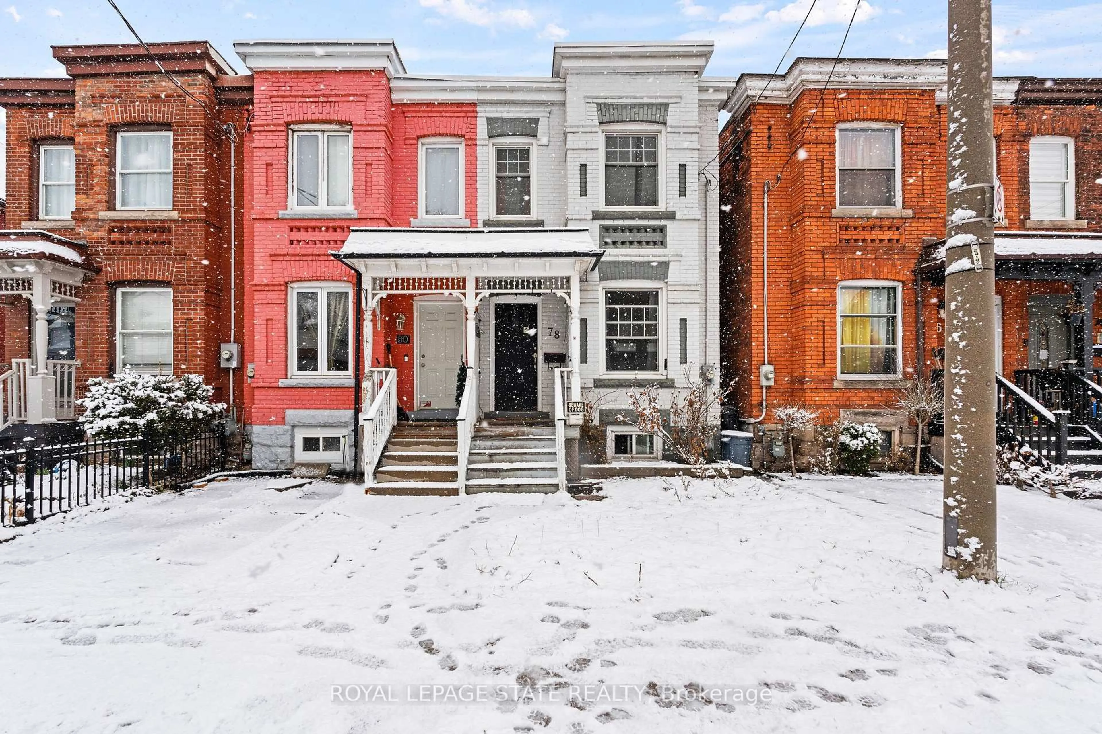 Home with brick exterior material, street for 78 Clyde St, Hamilton Ontario L8L 5R4