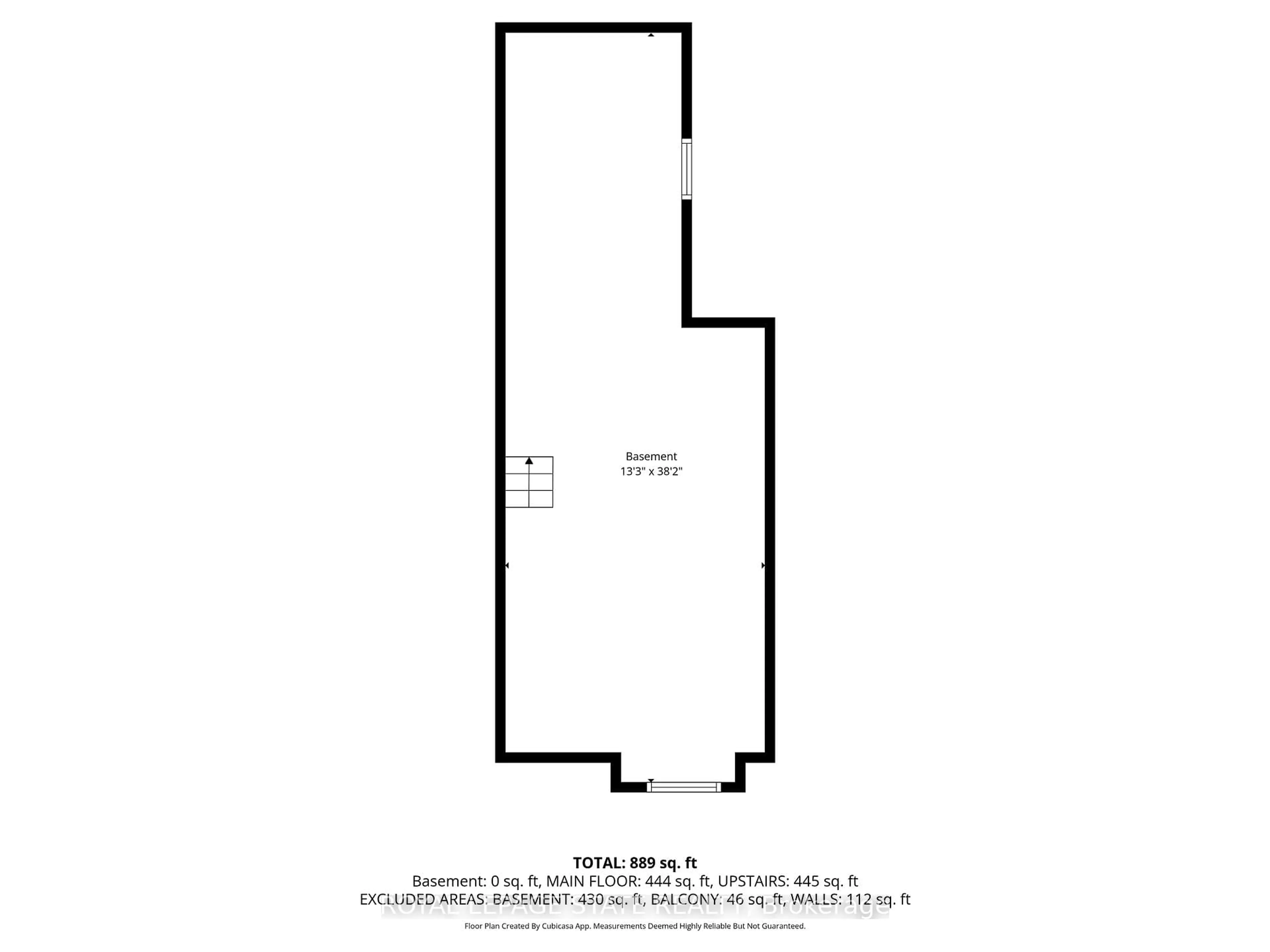 Floor plan for 78 Clyde St, Hamilton Ontario L8L 5R4