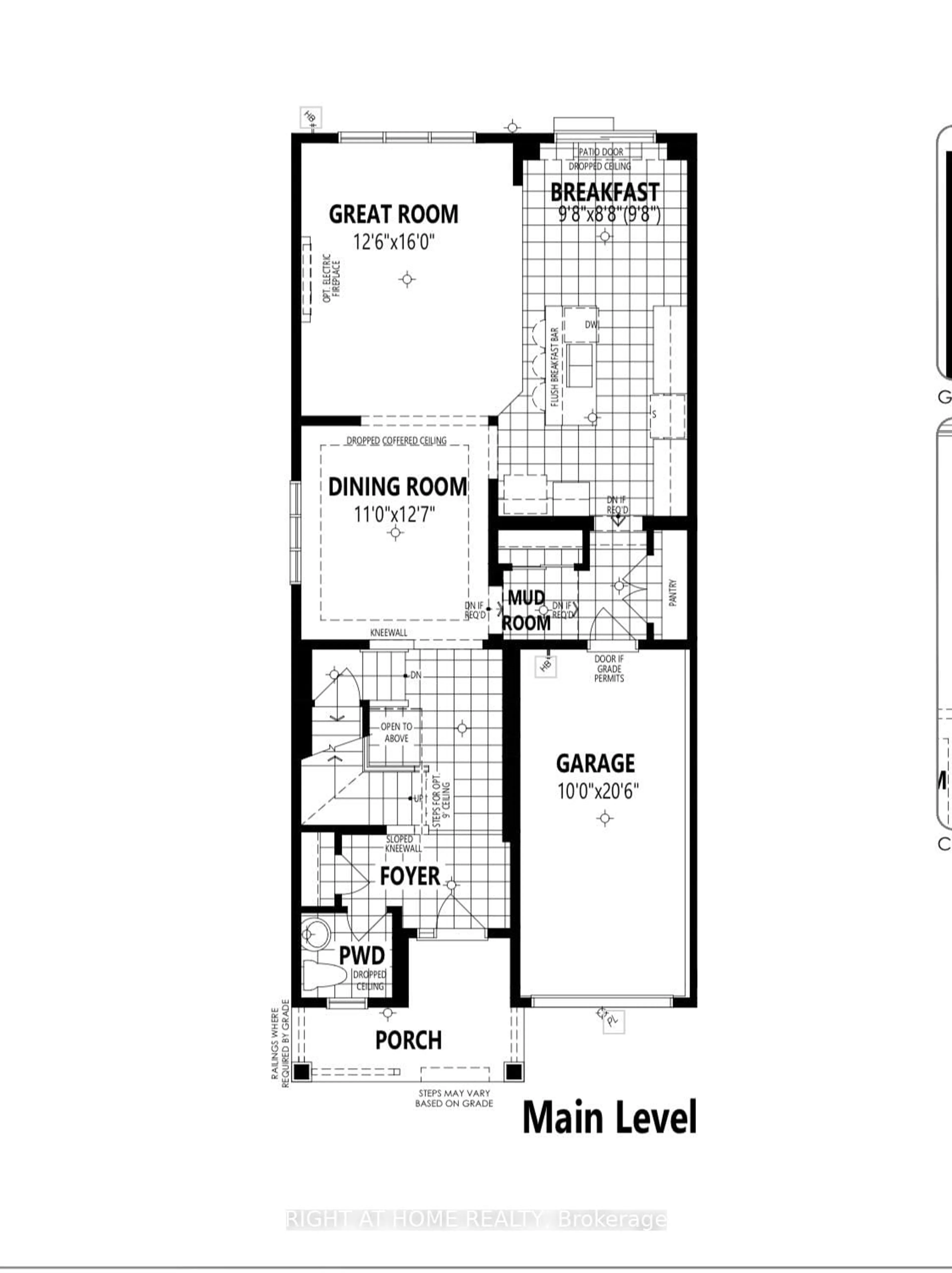 Floor plan for 837 Derren Ave, Stittsville Ontario K2S 3A7