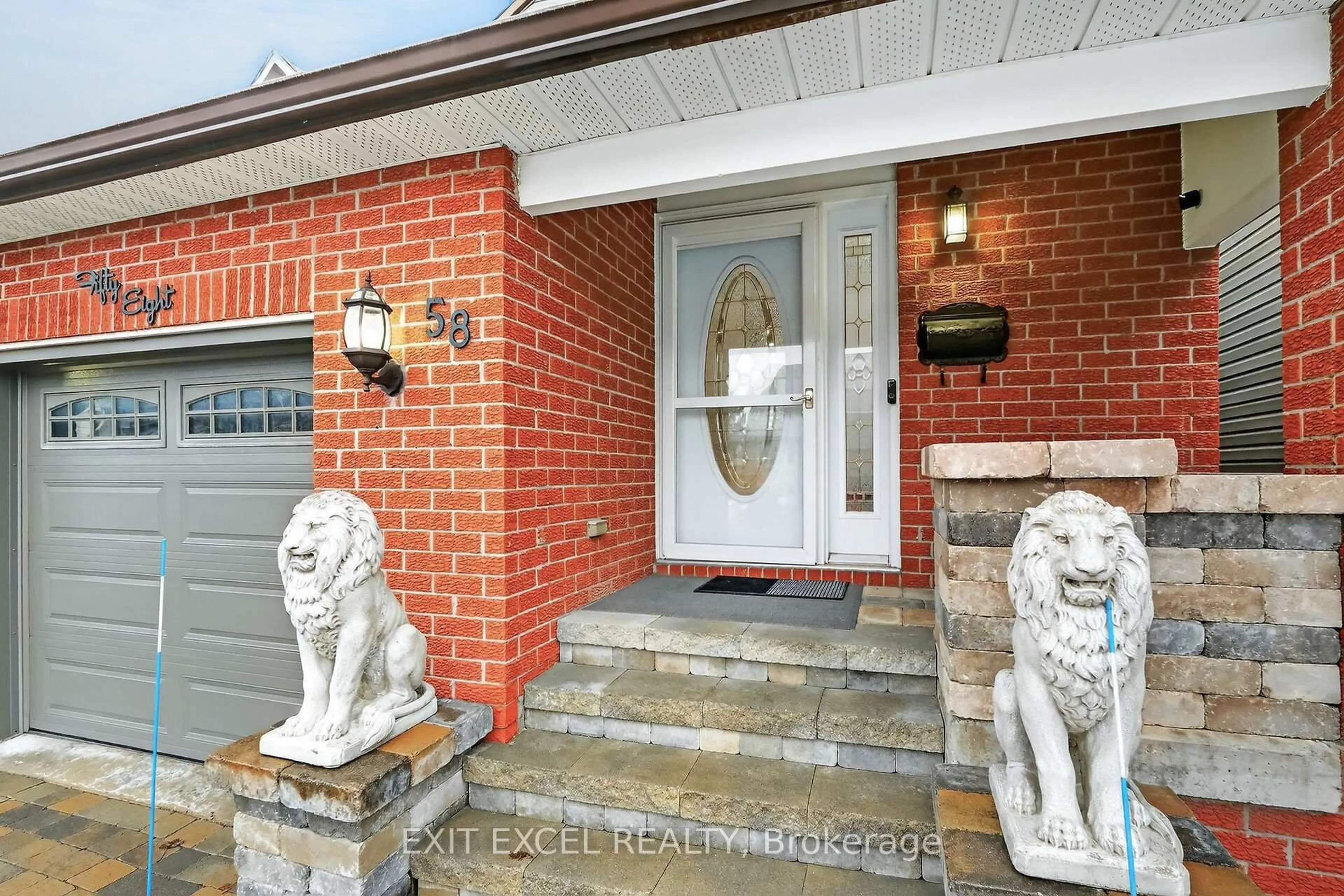 Home with brick exterior material, street for 58 Fireside Cres, Ottawa Ontario K1T 1Z4