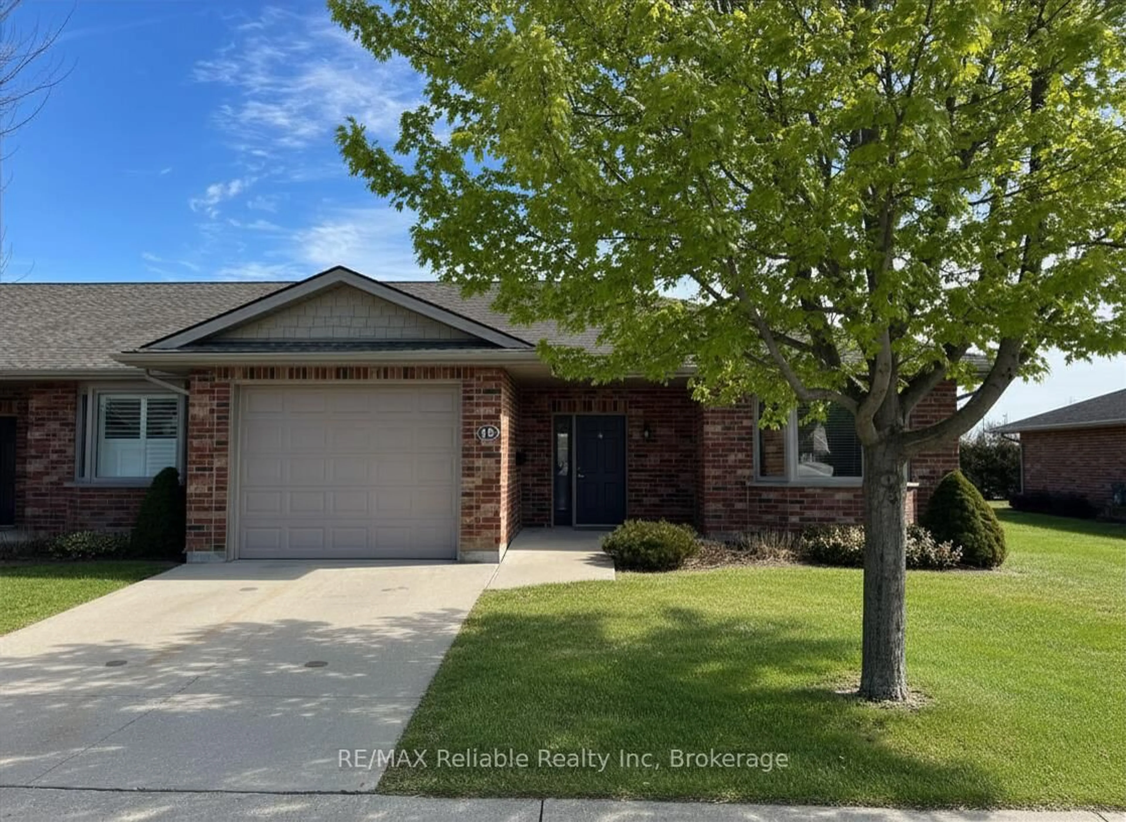 Home with brick exterior material, street for 15 Bayfield Mews Lane, Bluewater Ontario N0M 1G0