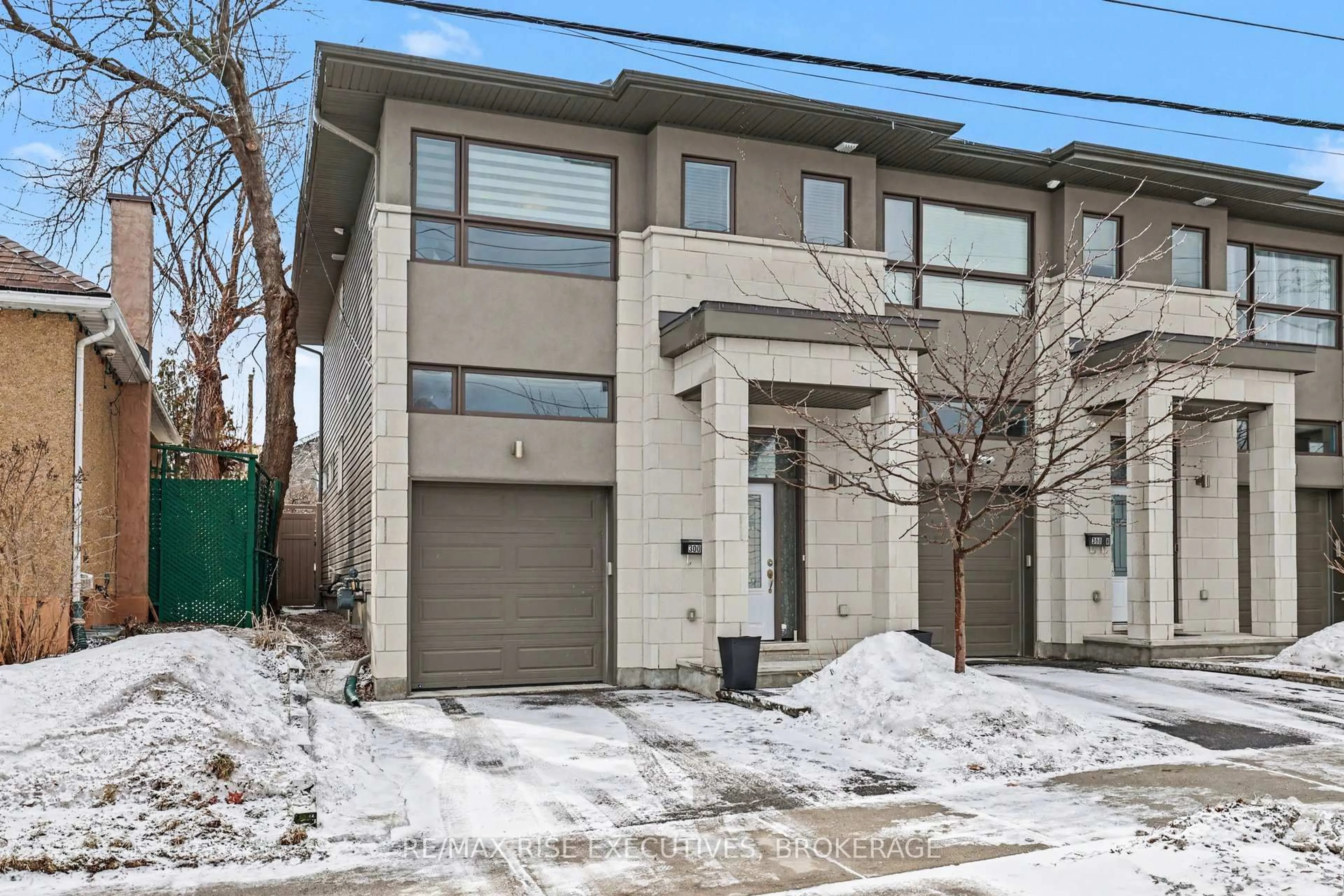 Home with brick exterior material, street for 300C RICHELIEU Ave, Ottawa Ontario K1L 6K3