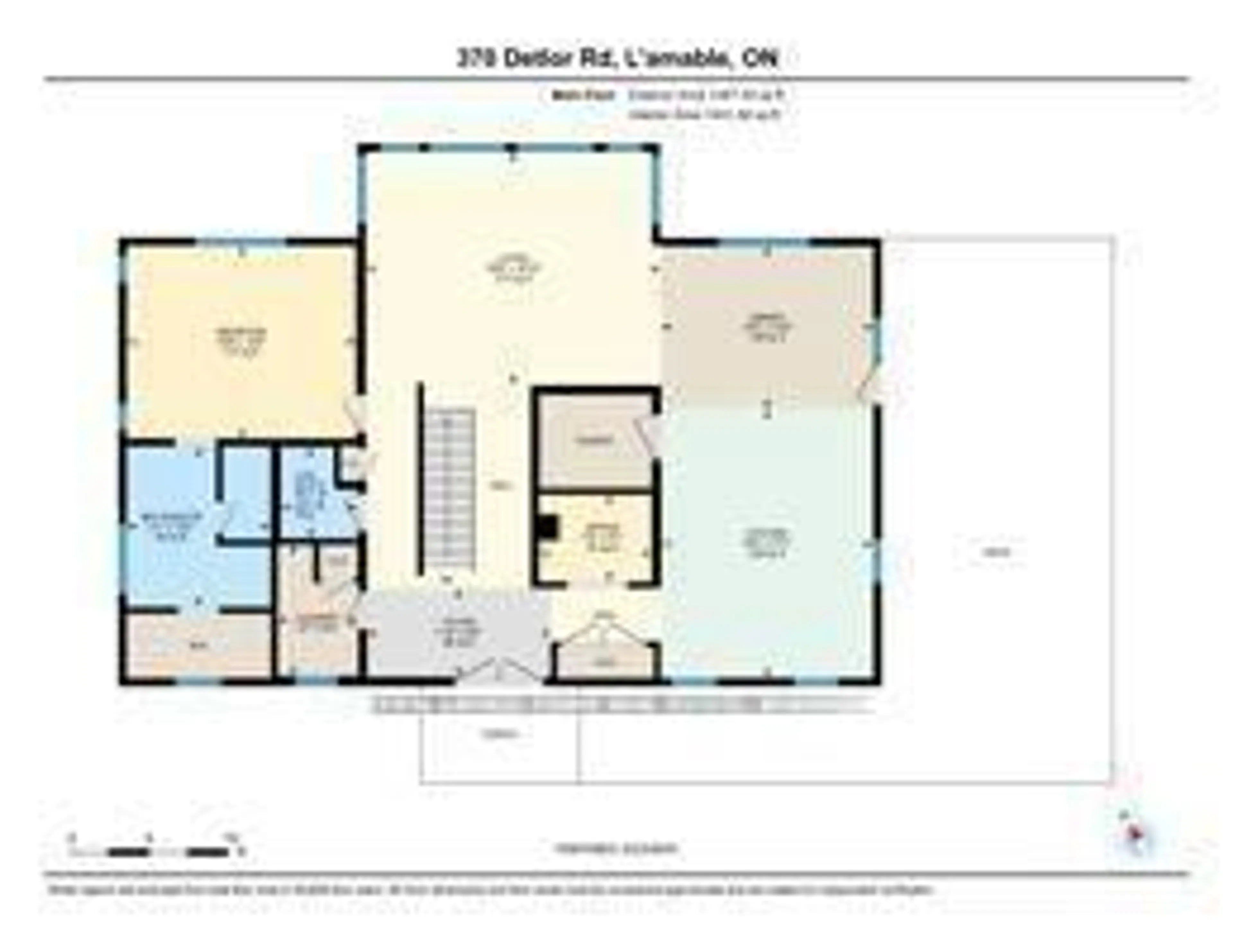 Floor plan for 370 Detlor Rd, Bancroft Ontario K0L 1C0
