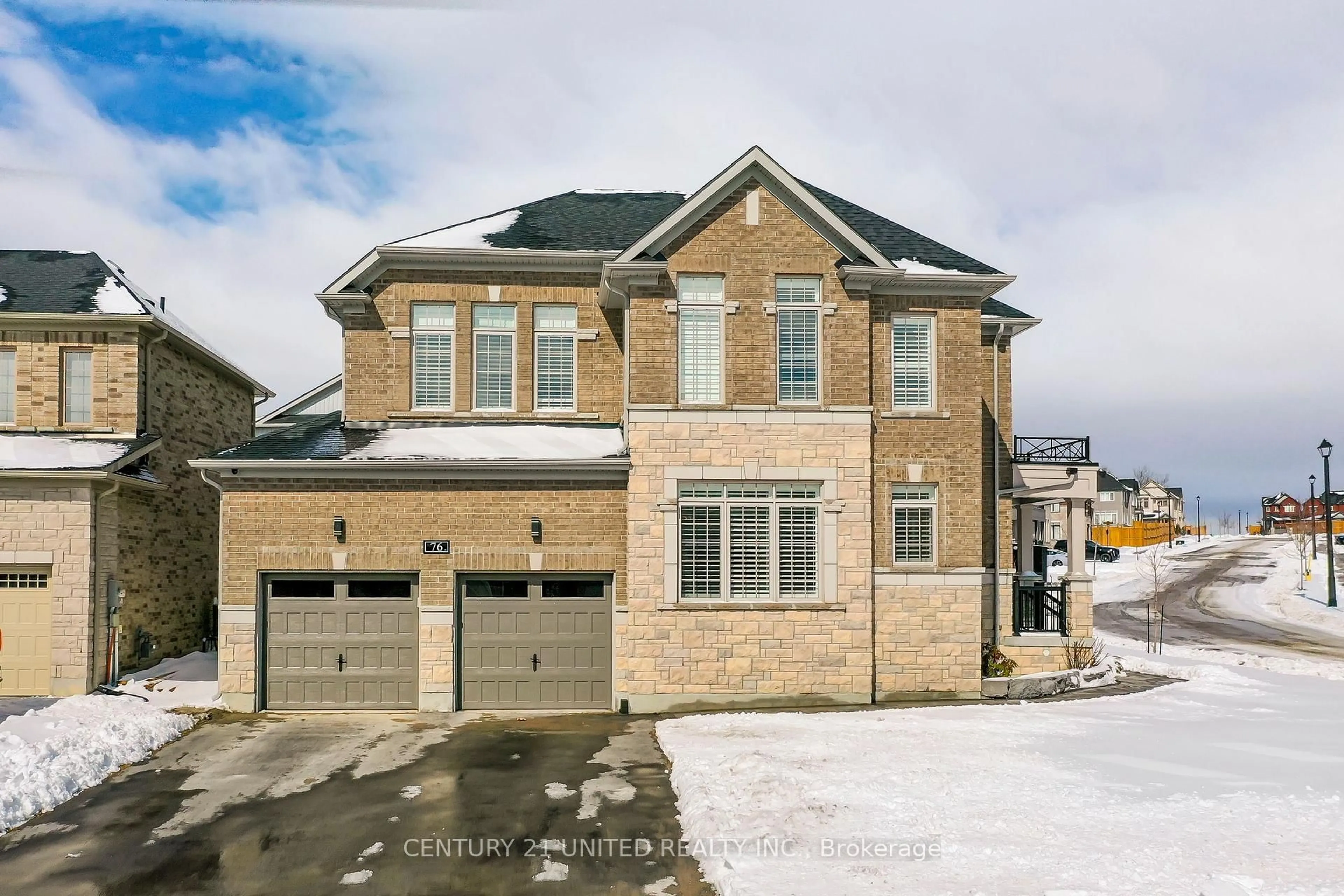 Home with brick exterior material, street for 76 Highlands Blvd, Cavan Monaghan Ontario L0A 1G0