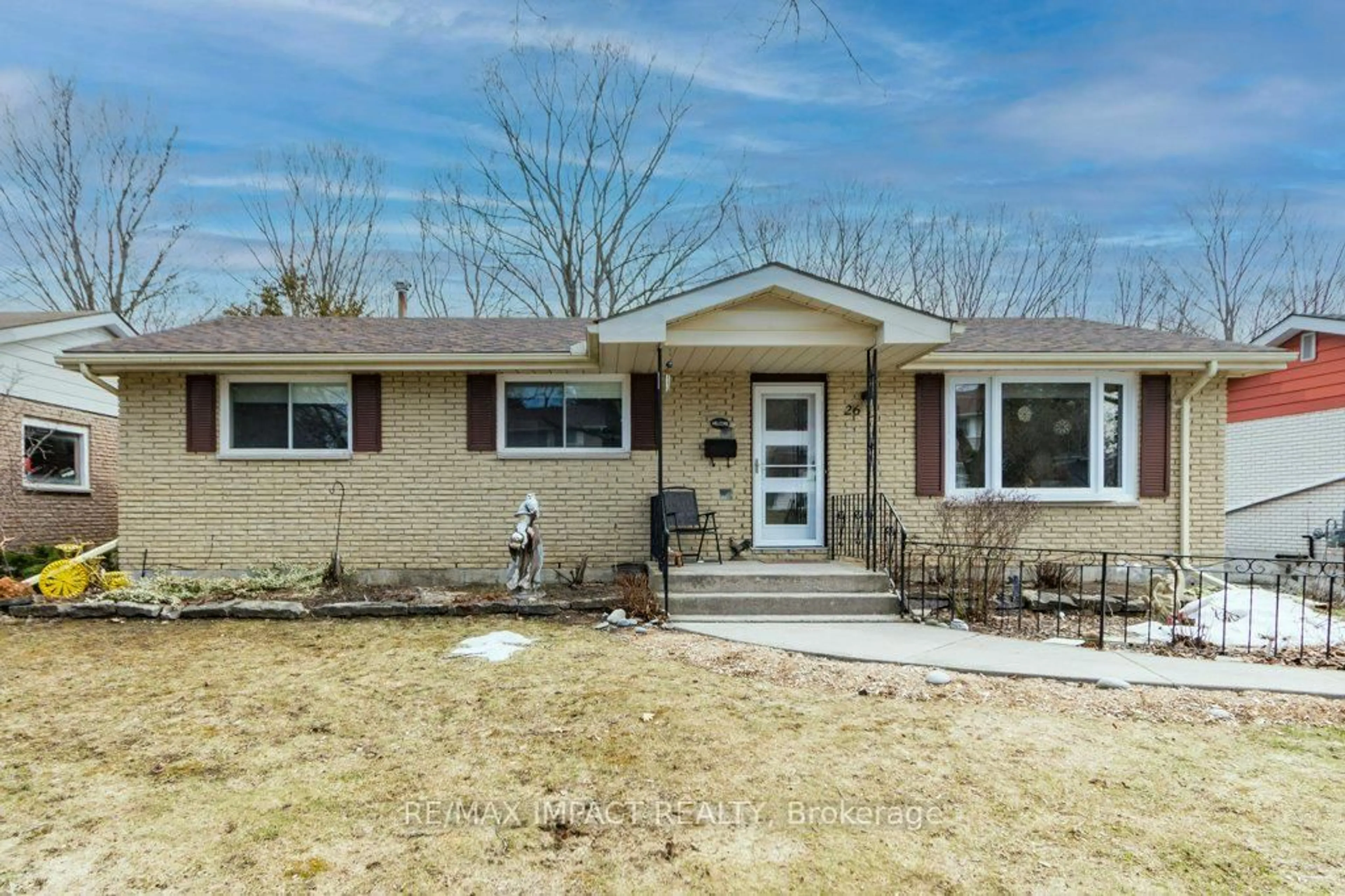 Home with brick exterior material, street for 26 Parkview Hts, Quinte West Ontario K8V 5L7