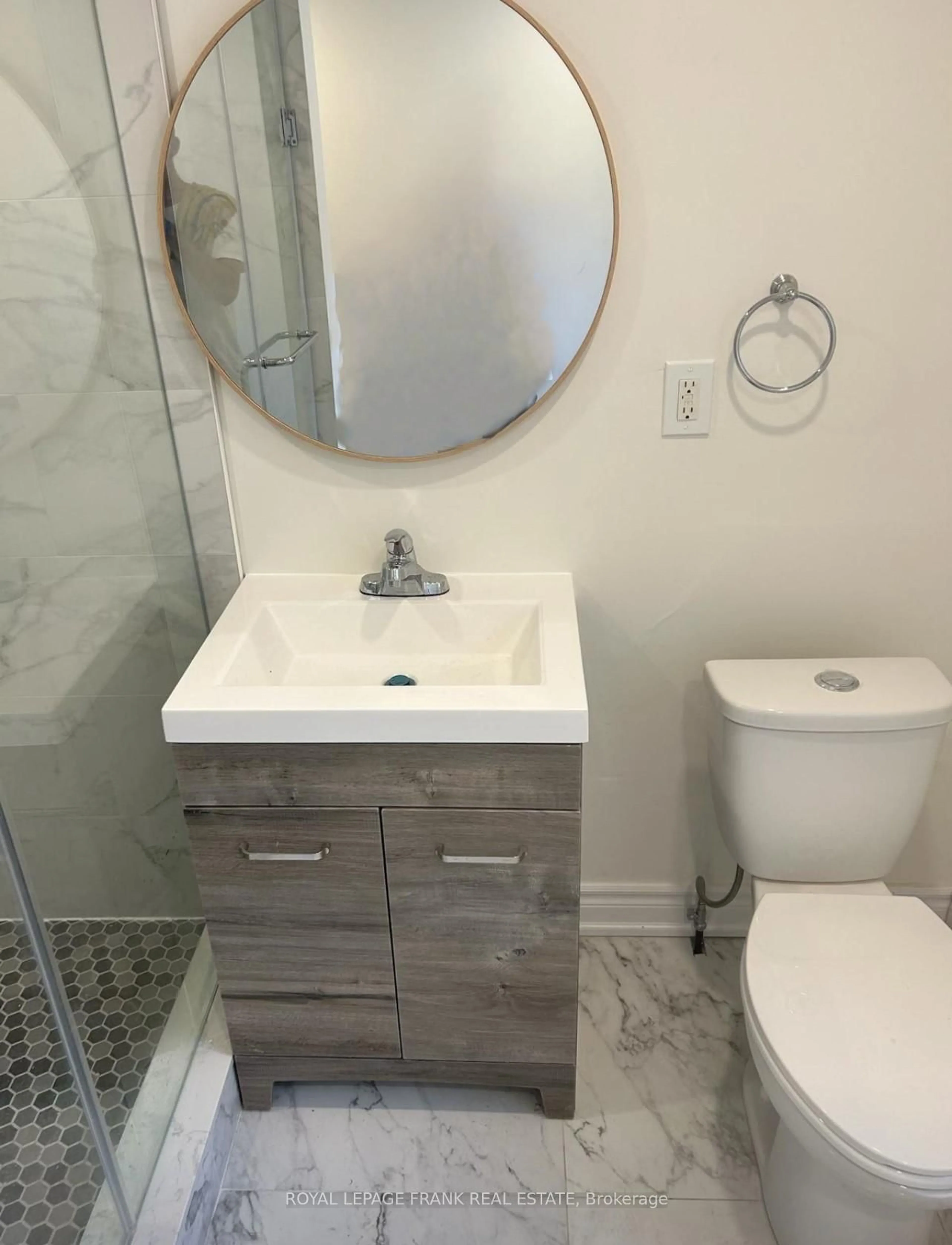 Contemporary bathroom, ceramic/tile floor for 40 Parliament St, Cramahe Ontario K0K 1S0