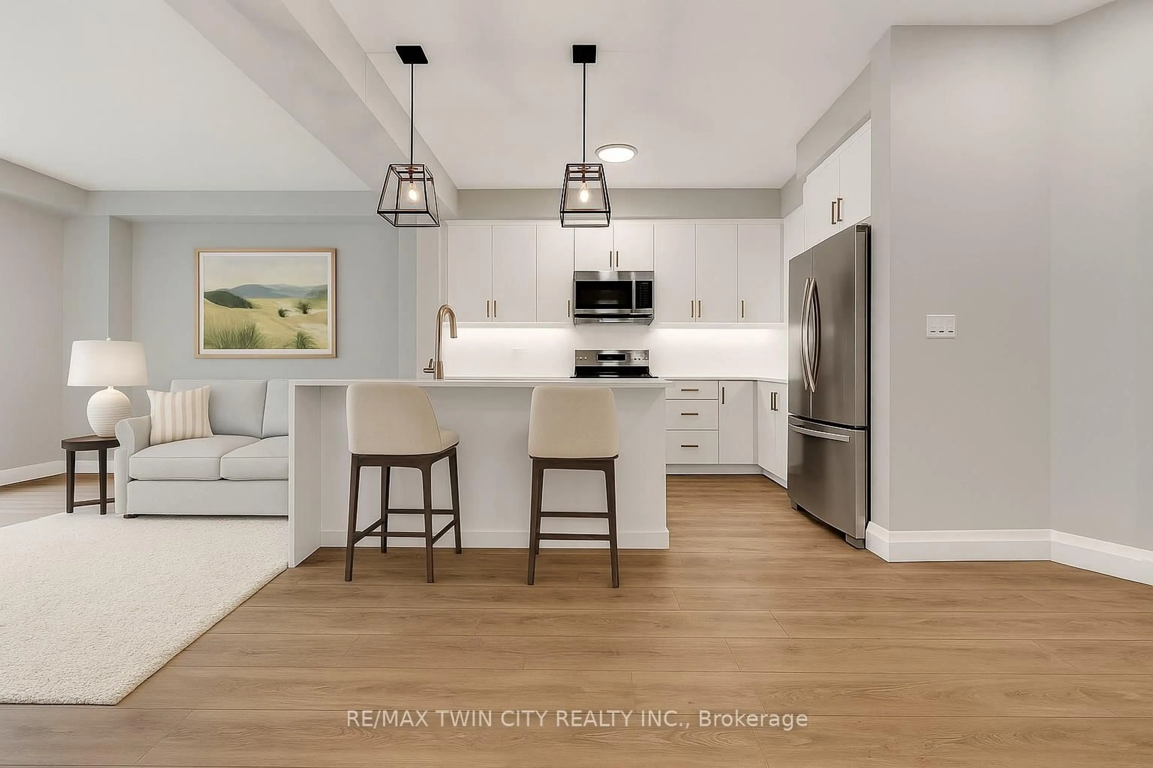 Open concept kitchen, unknown for 143 ELGIN St #67, Cambridge Ontario N1R 0E1