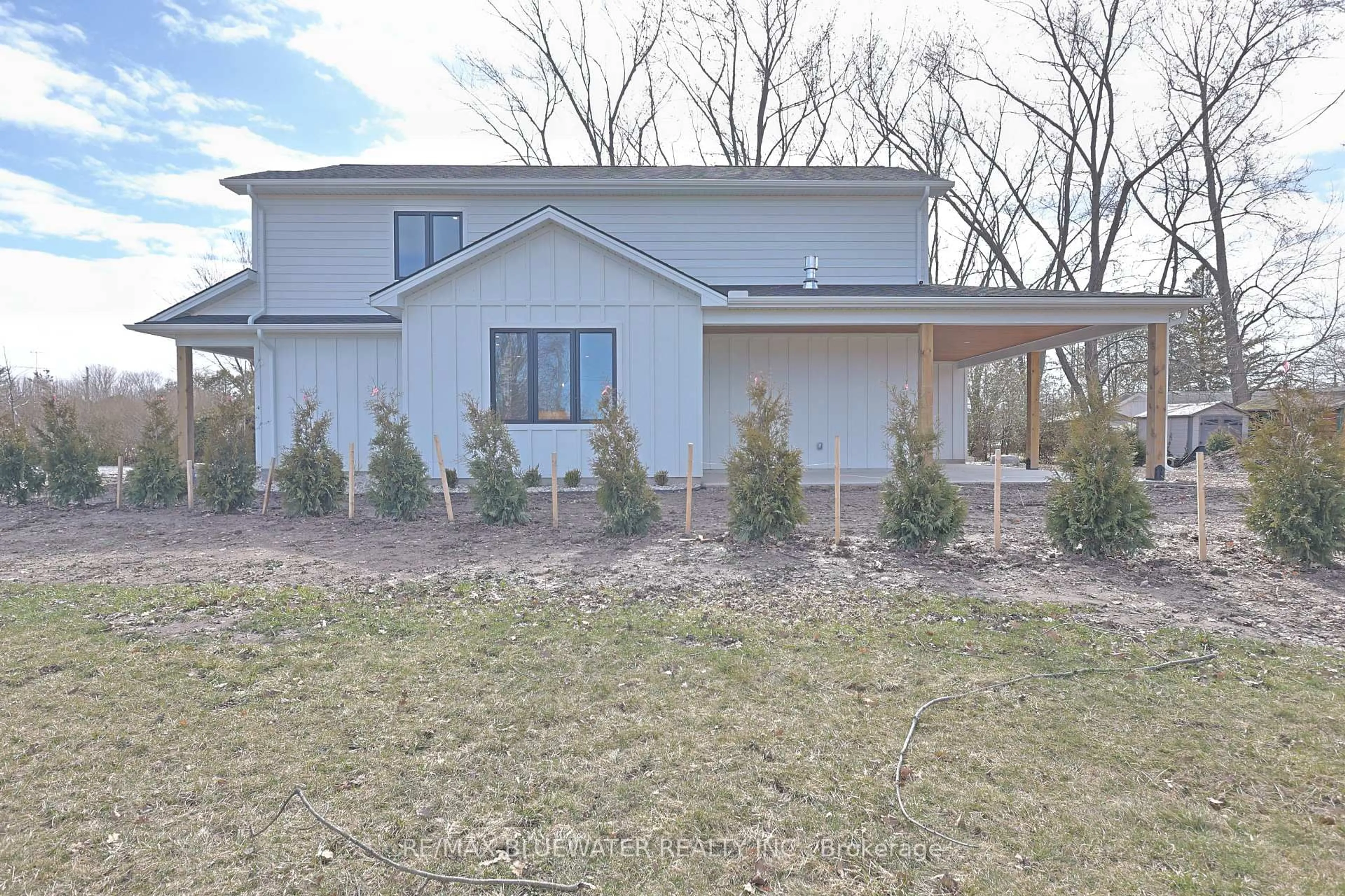 Home with vinyl exterior material, street for 72623 Stanley St, Bluewater Ontario N0M 2T0