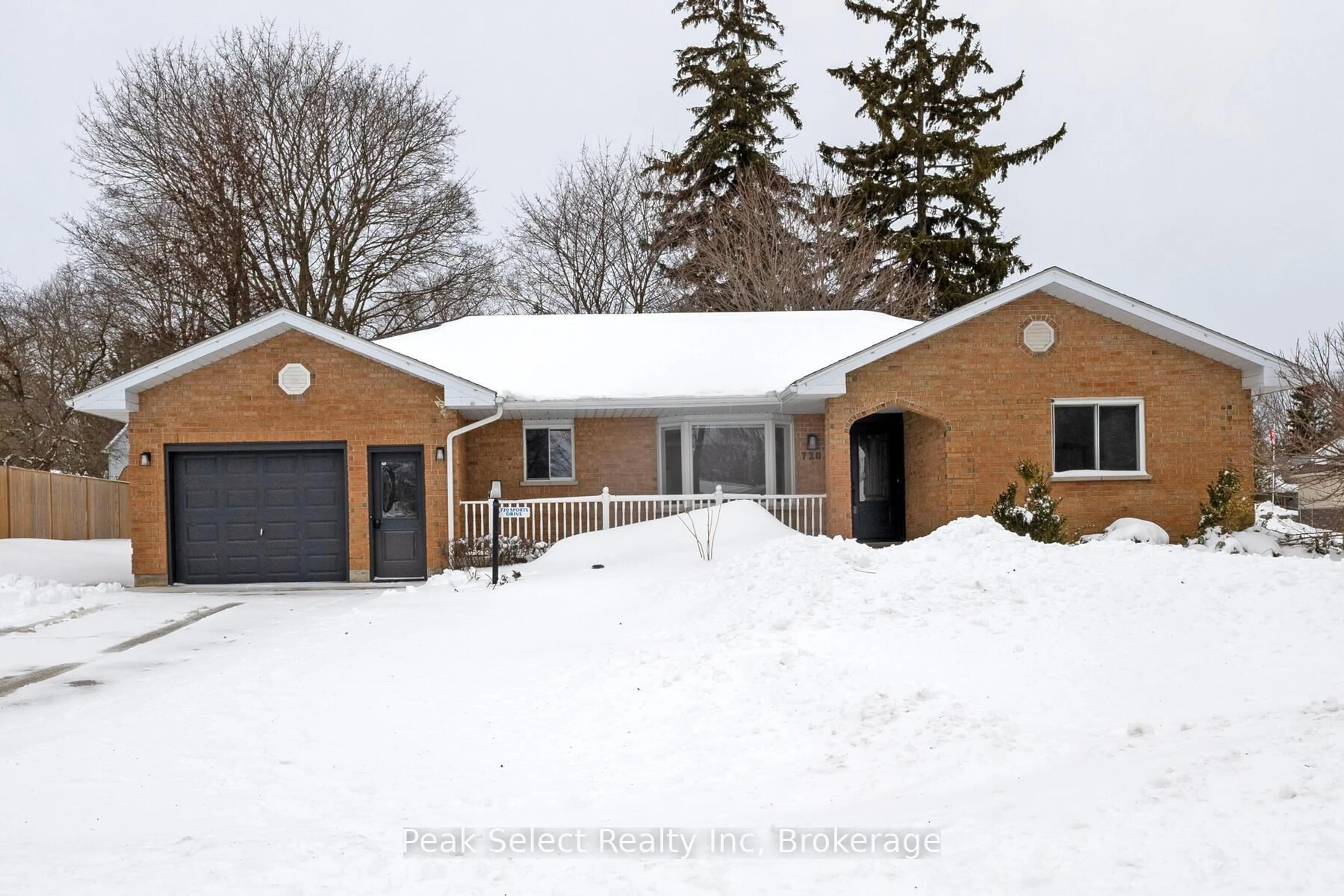 Home with brick exterior material, street for 720 Sports Dr, Huron East Ontario N0G 1H0