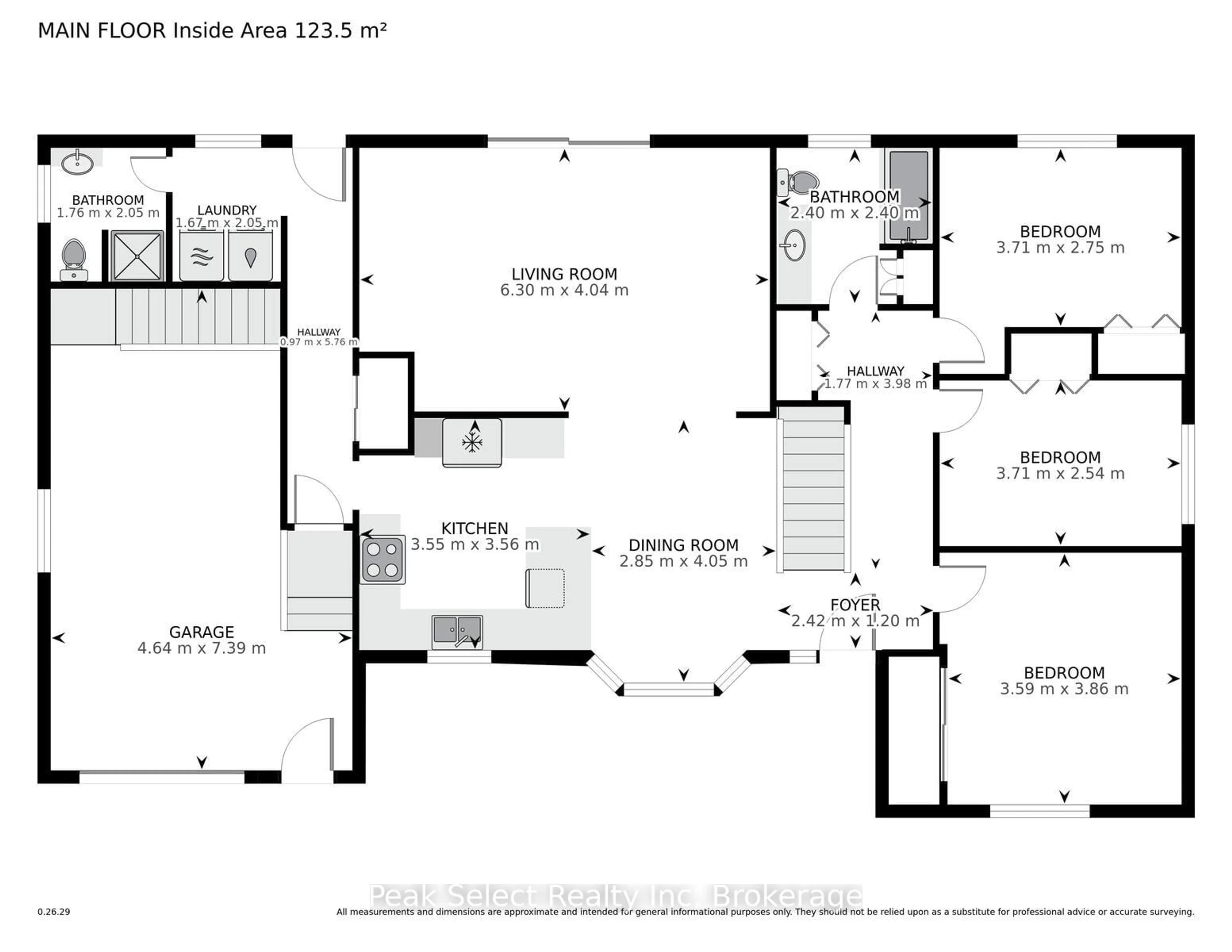 Floor plan for 720 Sports Dr, Huron East Ontario N0G 1H0