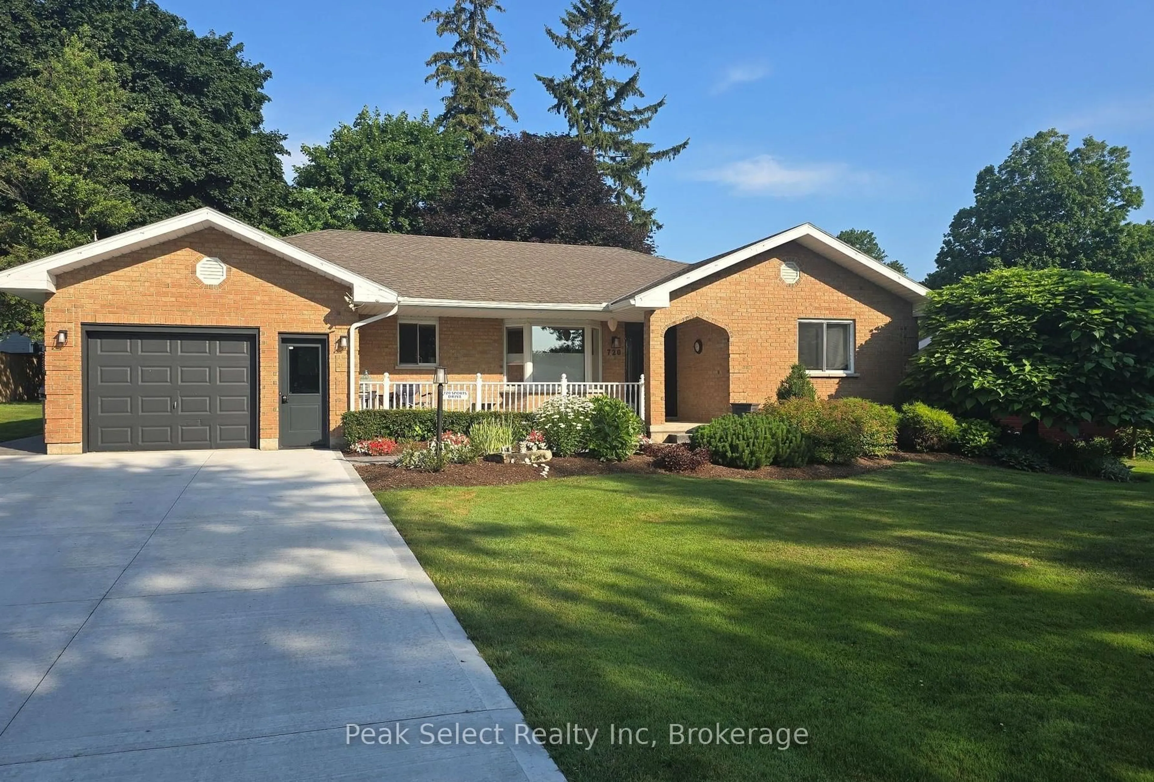 Home with brick exterior material, street for 720 Sports Dr, Huron East Ontario N0G 1H0