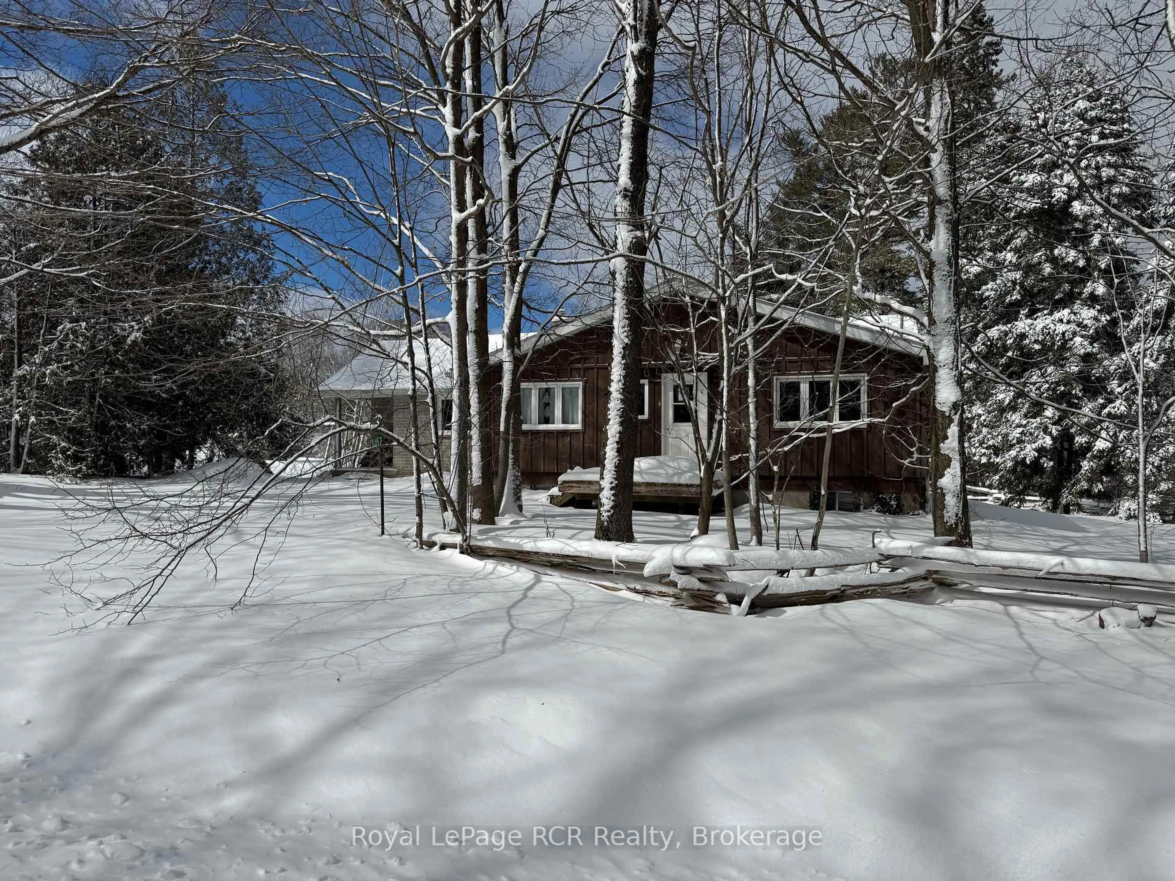 A pic from outside/outdoor area/front of a property/back of a property/a pic from drone, forest/trees view for 600457 50 Sdrd, Chatsworth Ontario N0H 1R0