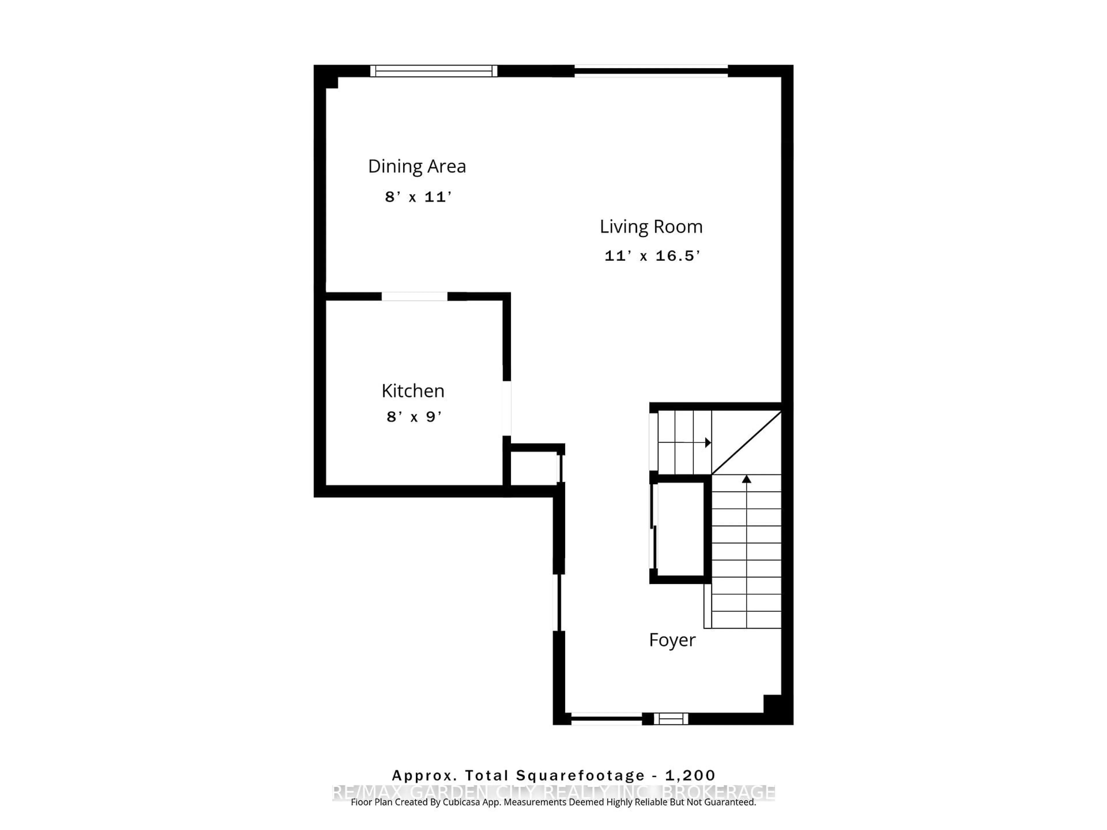 Floor plan for 286 Cushman Rd #2, St. Catharines Ontario L2M 6Z2