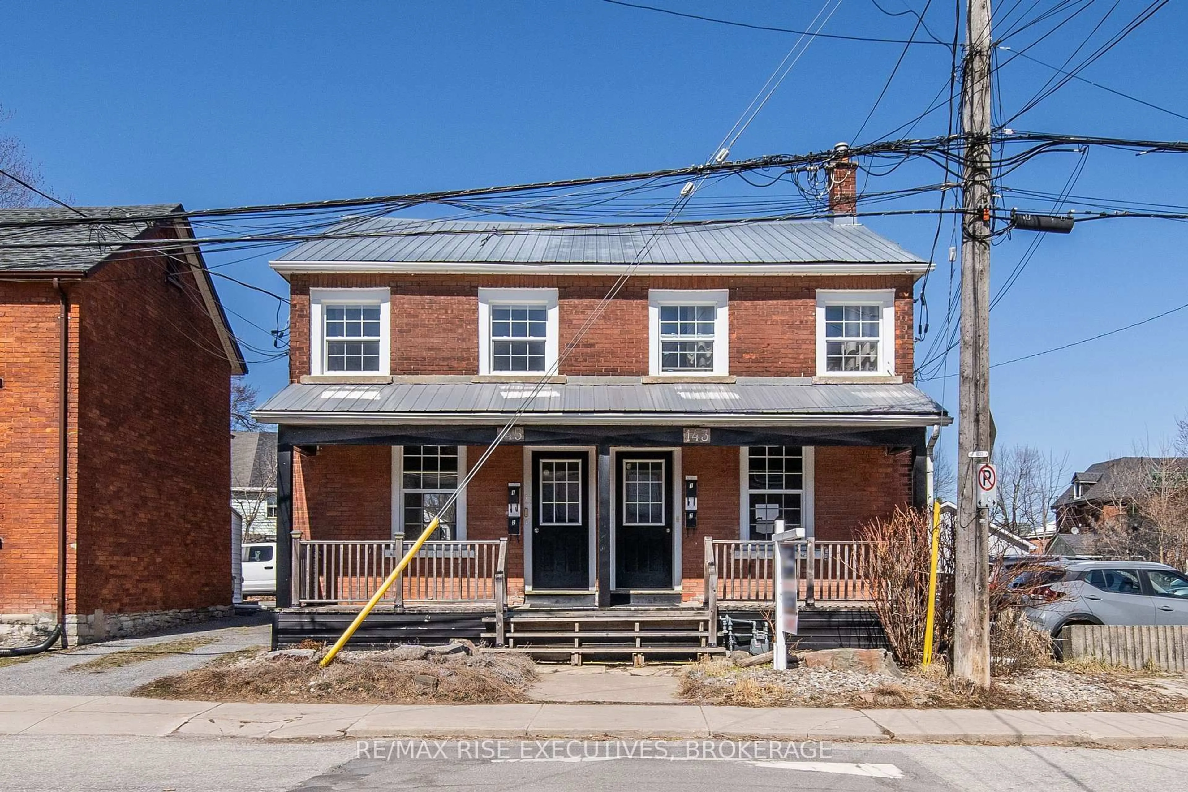 Home with brick exterior material, building for 143-145 Ordnance St, Kingston Ontario K7K 1G9