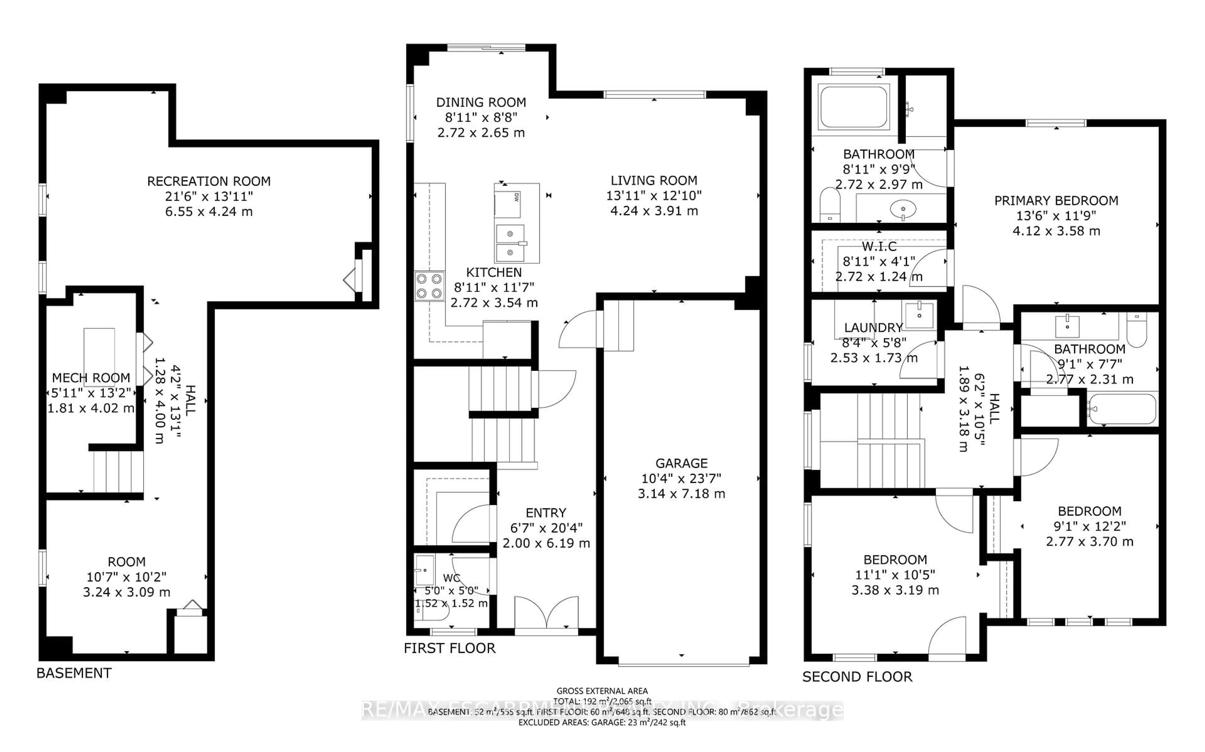 Floor plan for 108 CLEGHORN Dr, Hamilton Ontario L0R 1C0
