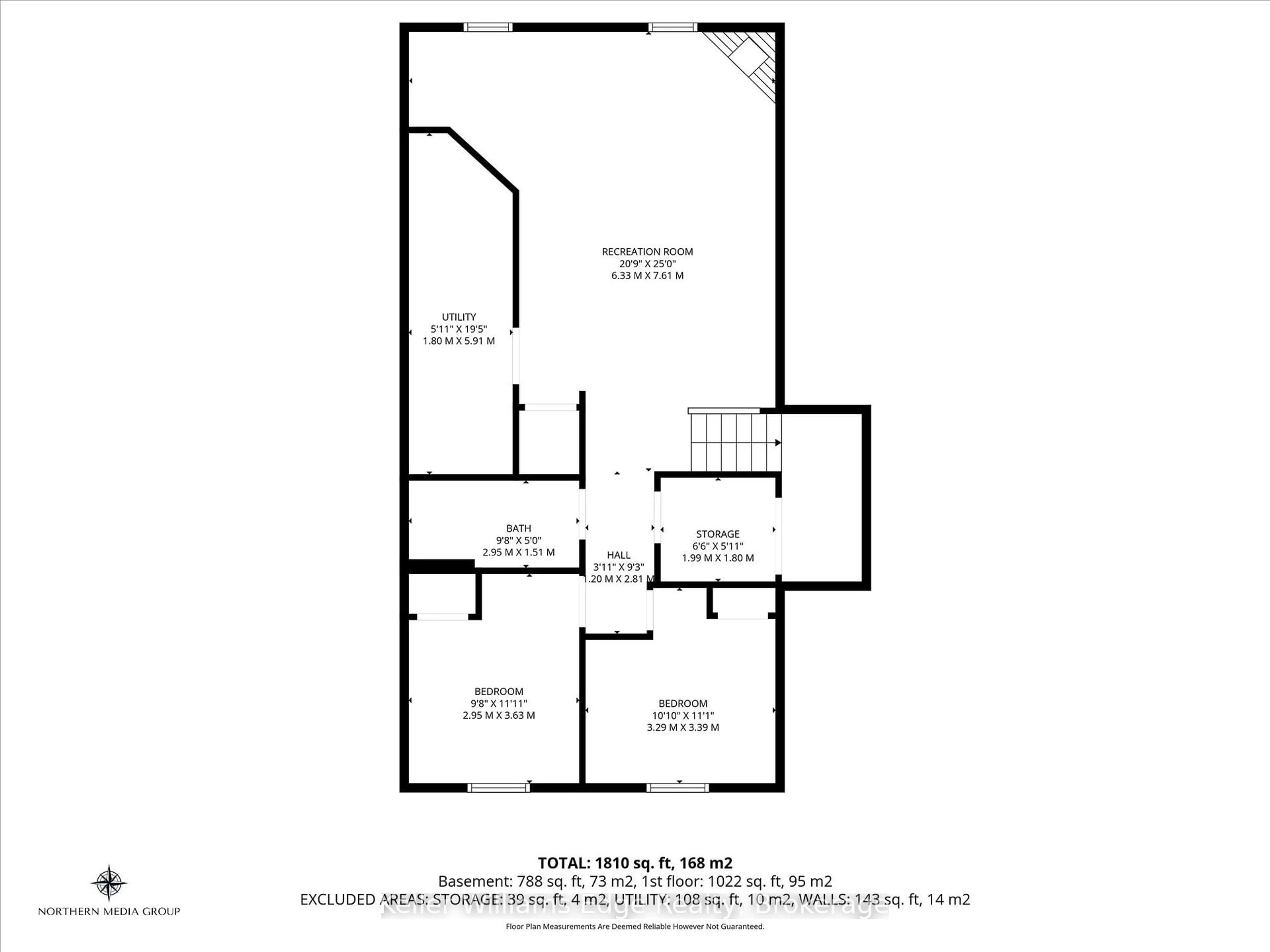 Floor plan for 59 Rand St, Hamilton Ontario L8J 1A5