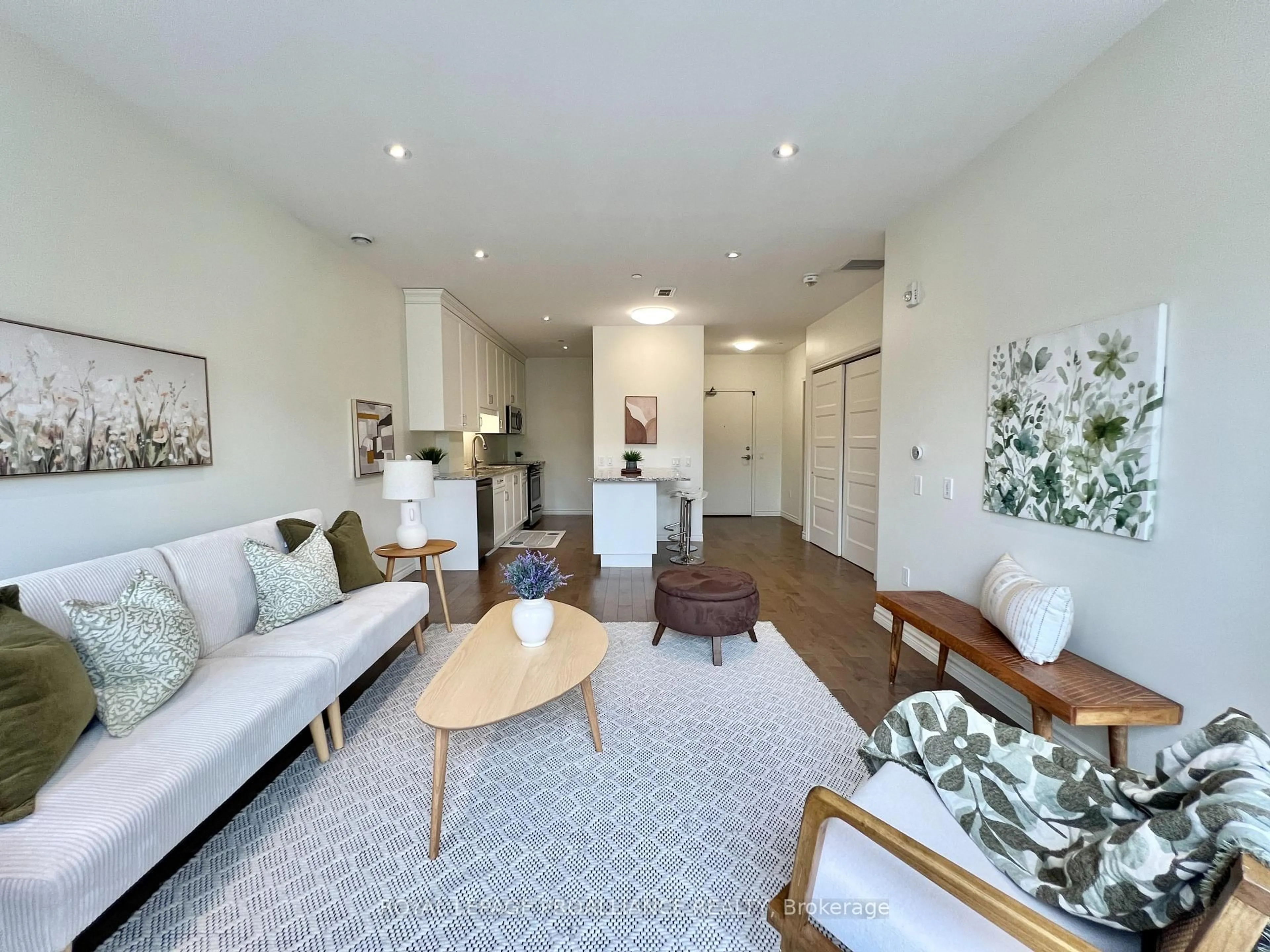 Living room with furniture, unknown for 199 Front St #303, Belleville Ontario K8N 5H5