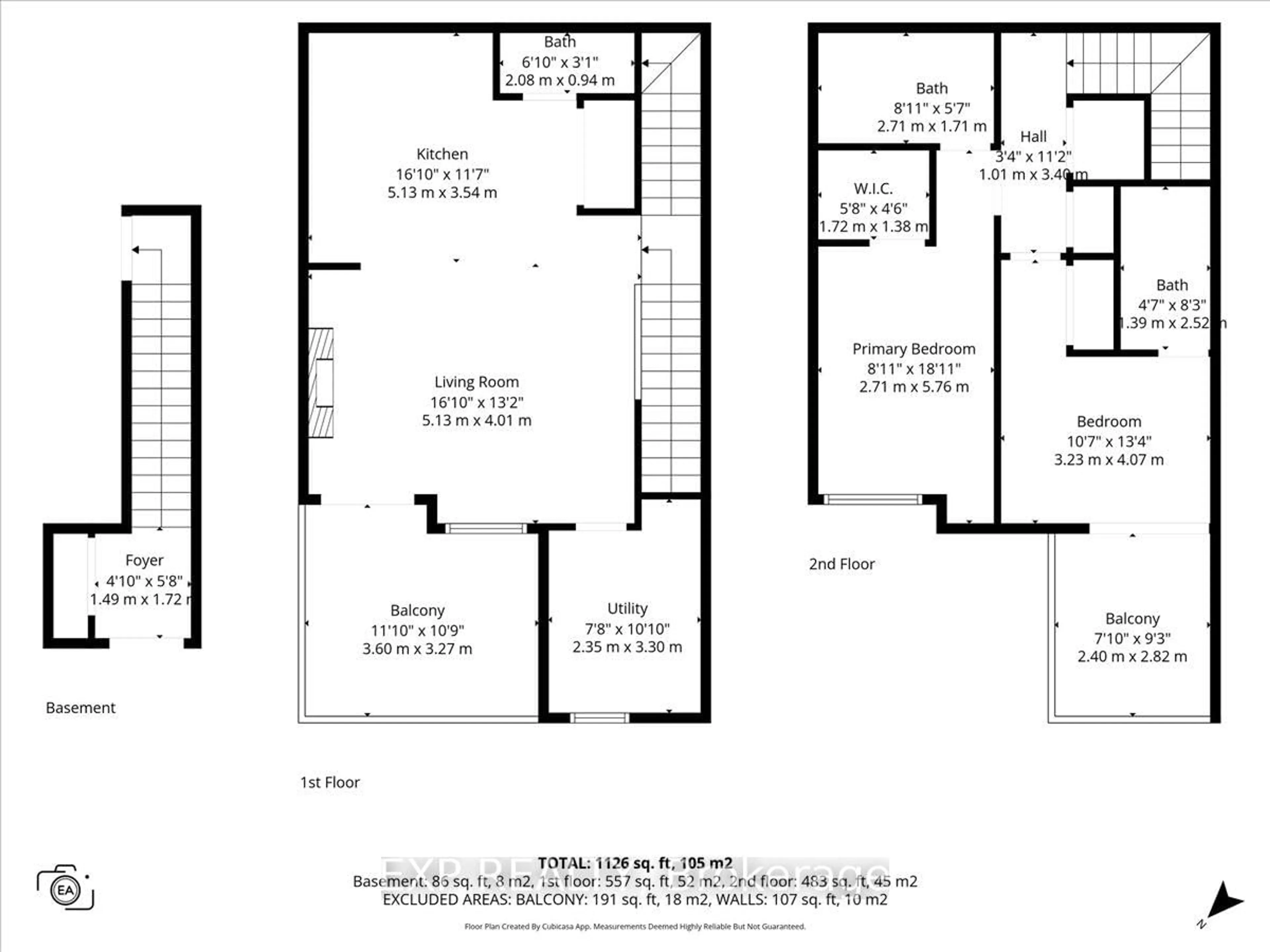 Floor plan for 704 Lapland Private, Ottawa Ontario K2V 0S4
