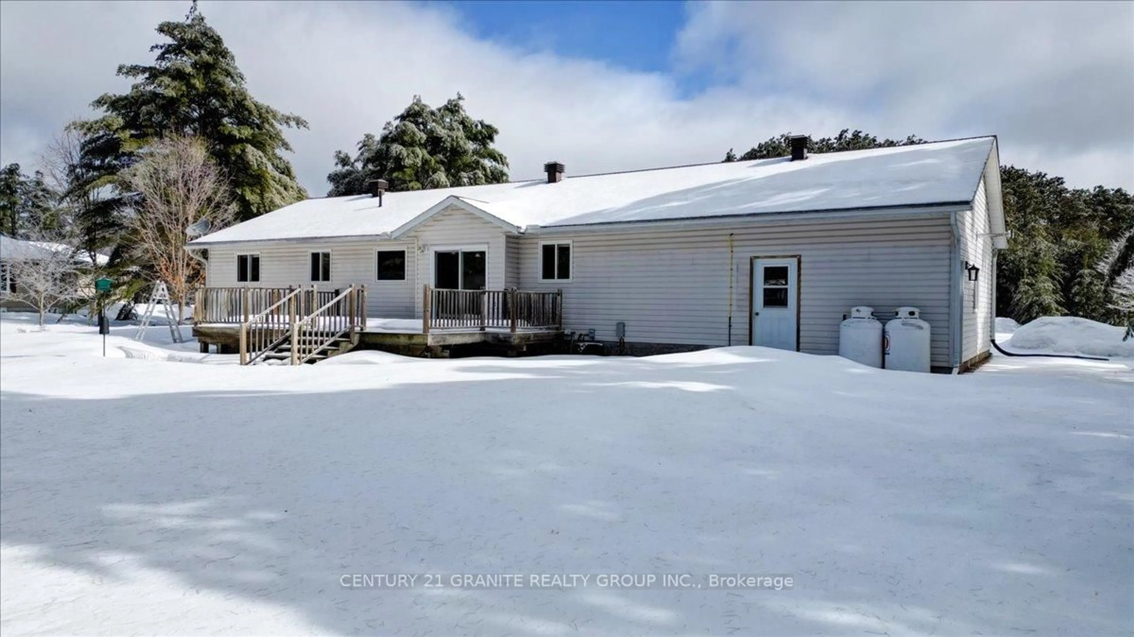 A pic from outside/outdoor area/front of a property/back of a property/a pic from drone, unknown for 34 Wilson Lane, Bancroft Ontario K0L 1C0