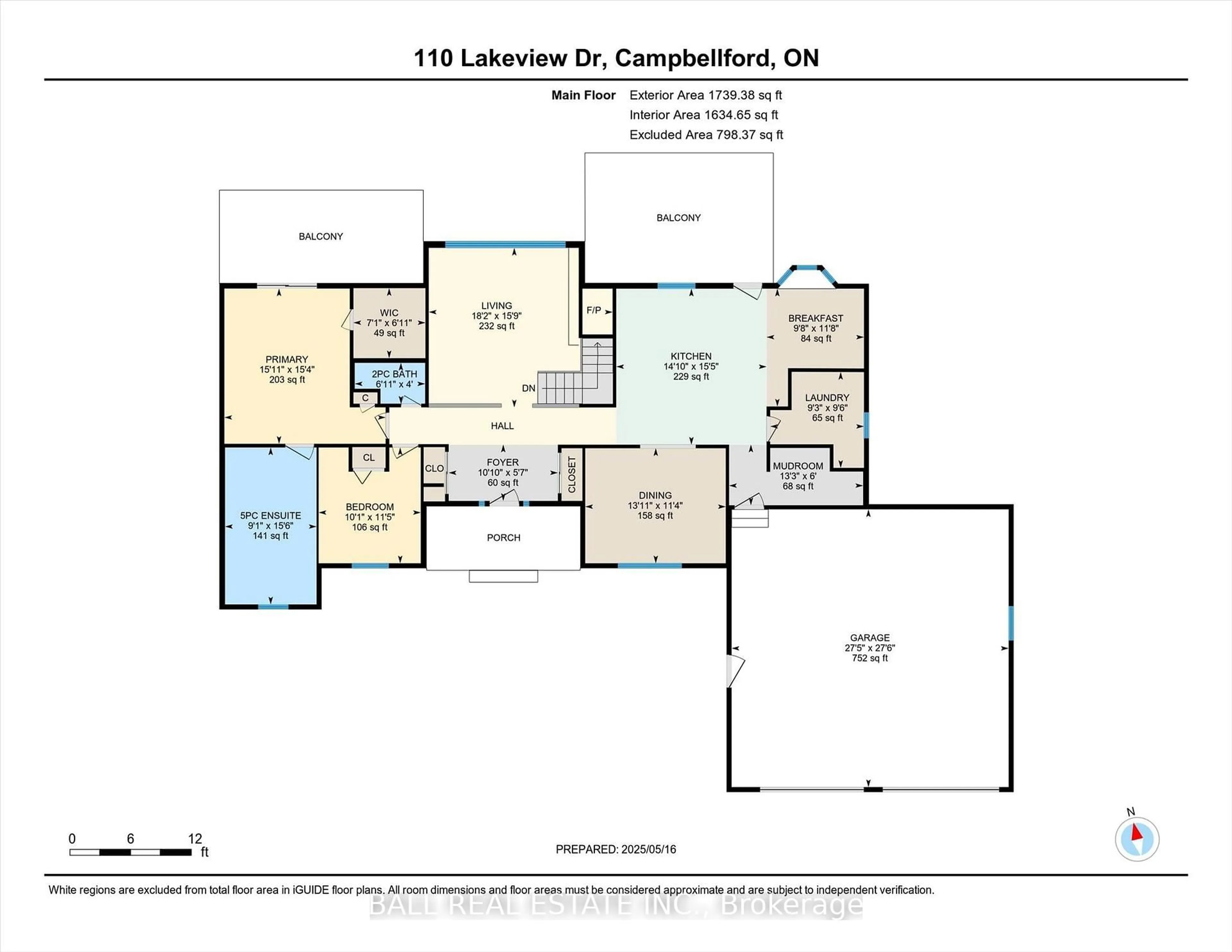 Floor plan for 110 Lakeview Dr, Trent Hills Ontario K0L 1L0