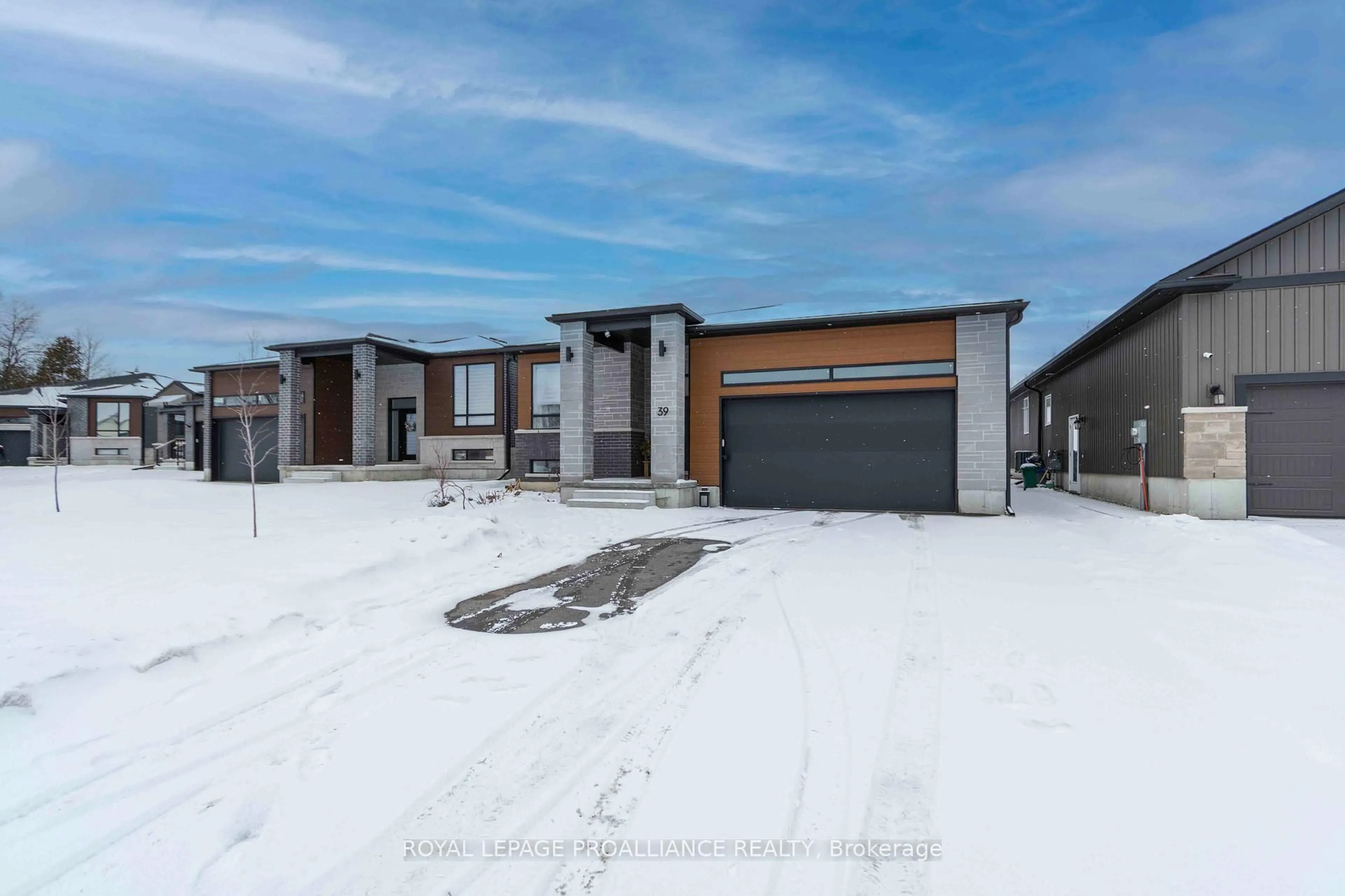 A pic from outside/outdoor area/front of a property/back of a property/a pic from drone, street for 39 Schmidt Way, Quinte West Ontario K8V 0L5