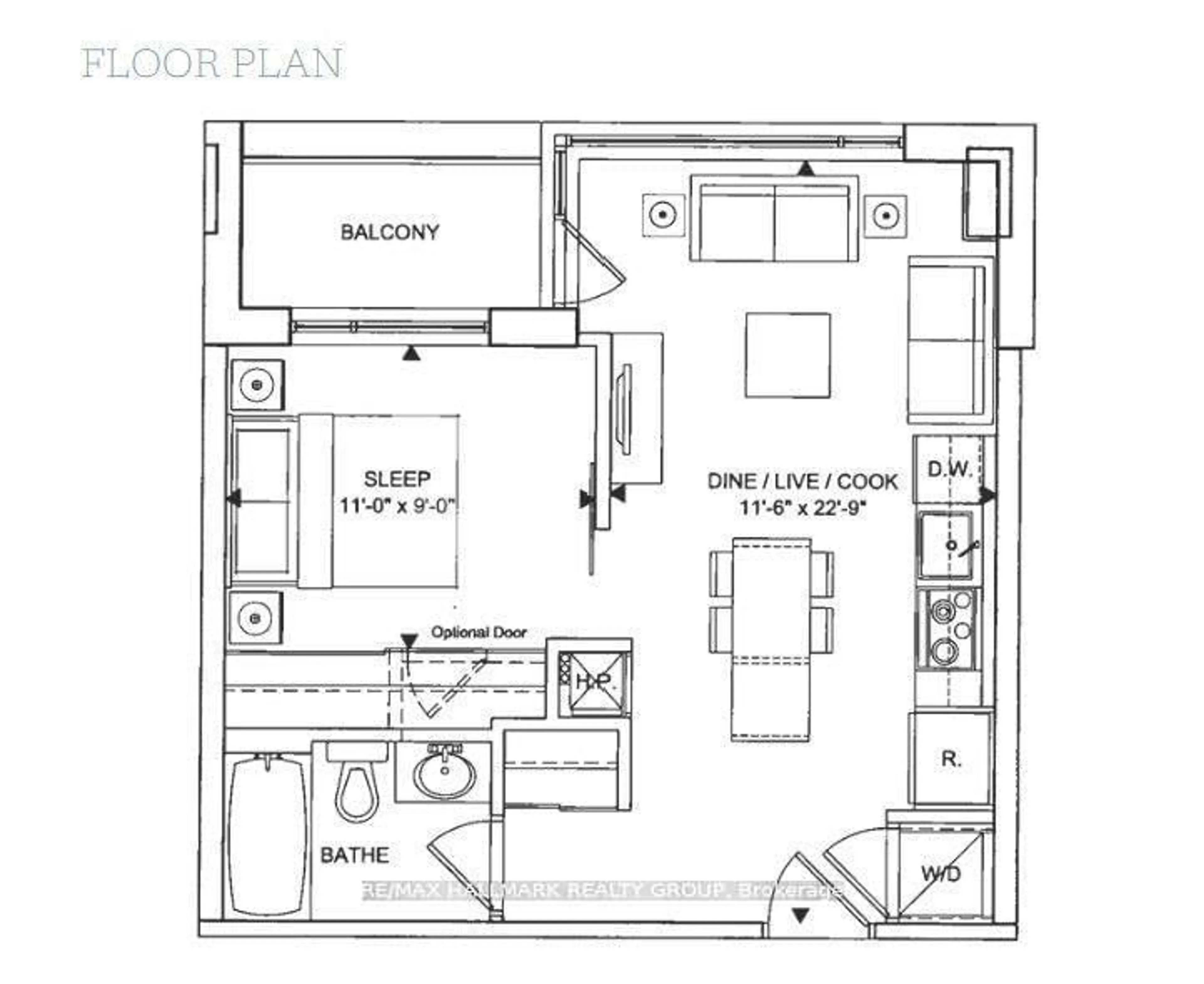 Floor plan for 360 Patricia Ave #103, Ottawa Ontario K1Z 0A8