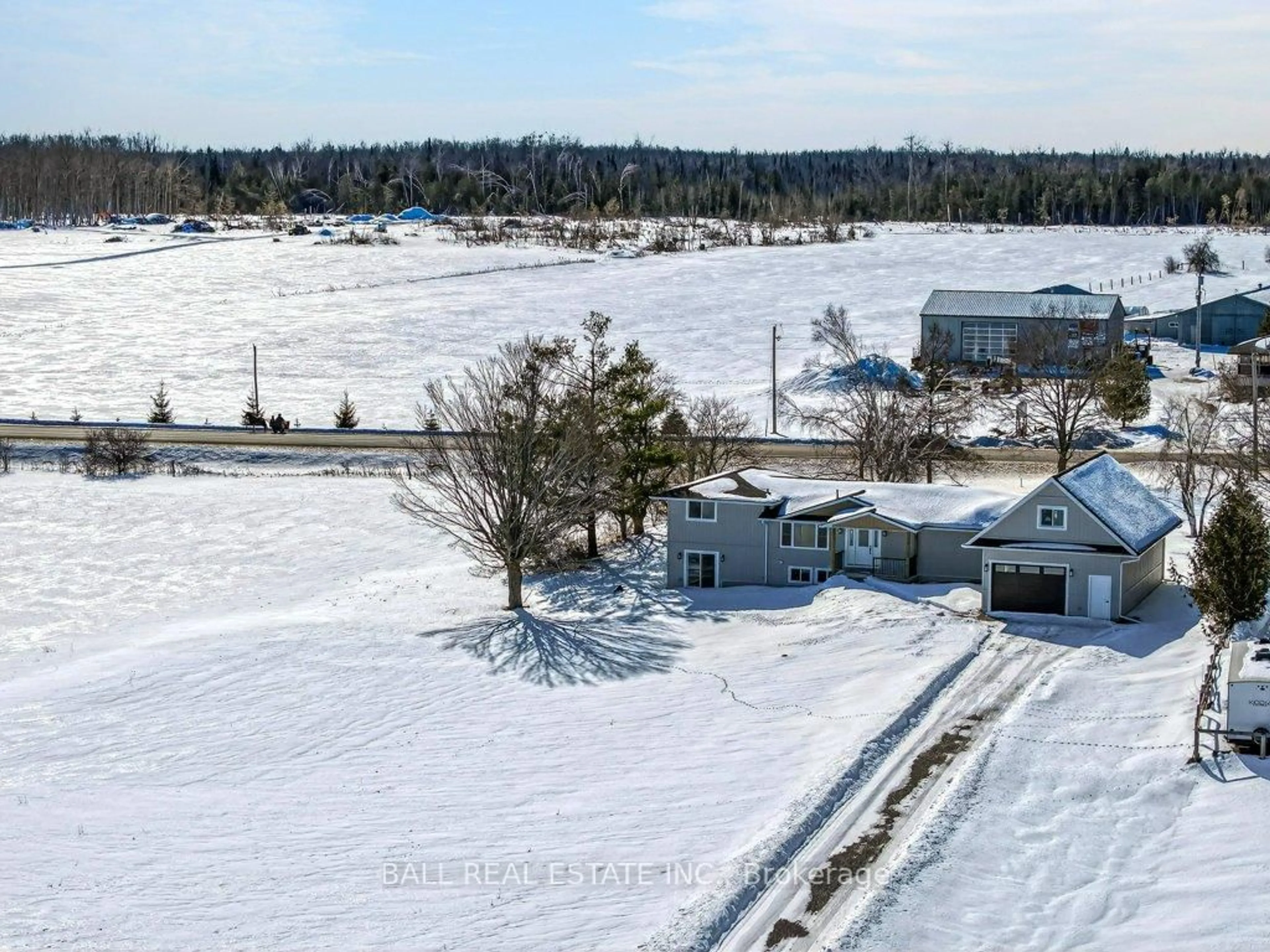 A pic from outside/outdoor area/front of a property/back of a property/a pic from drone, water/lake/river/ocean view for 73 Lakeview Cres, Kawartha Lakes Ontario K0M 1A0