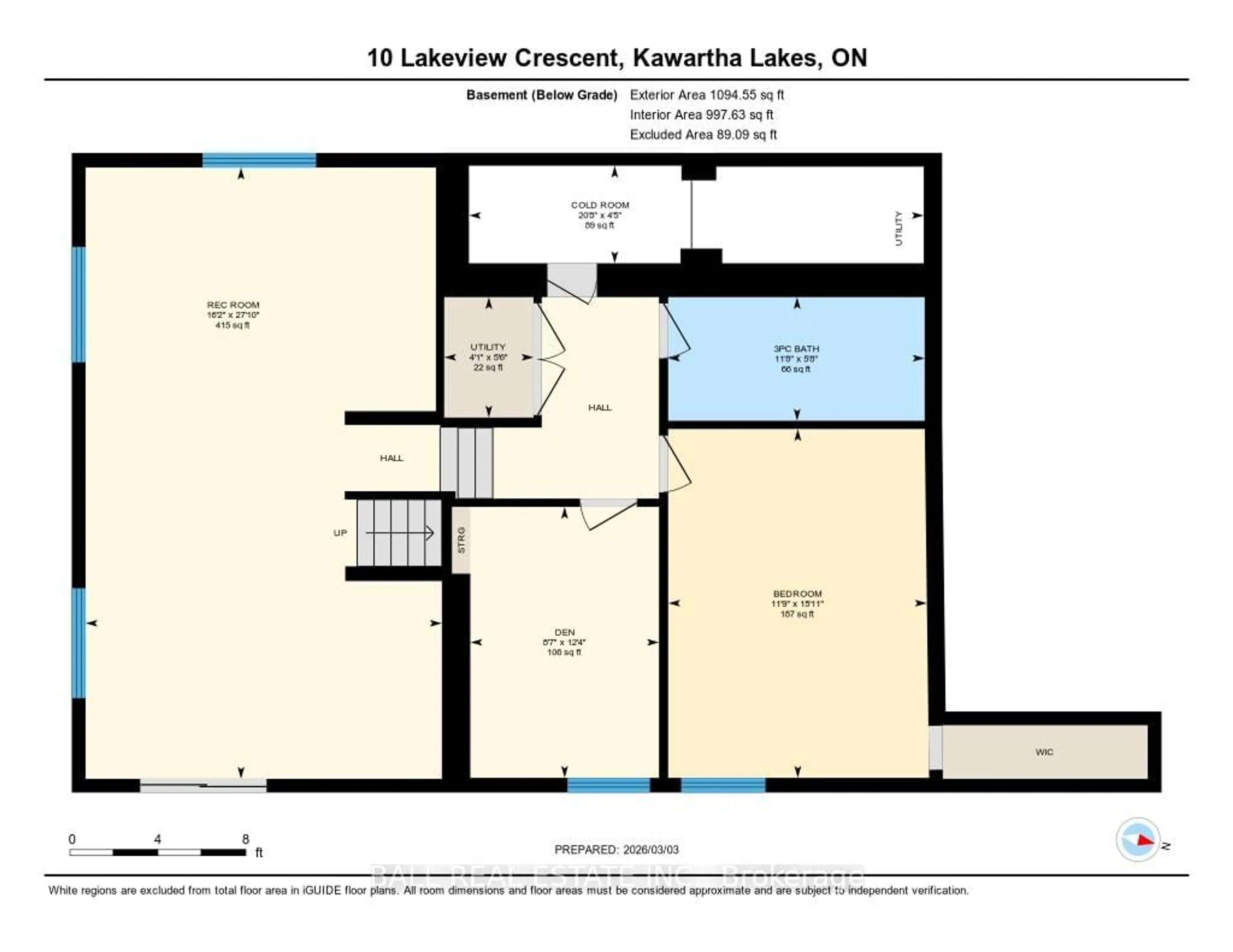 Floor plan for 73 Lakeview Cres, Kawartha Lakes Ontario K0M 1A0