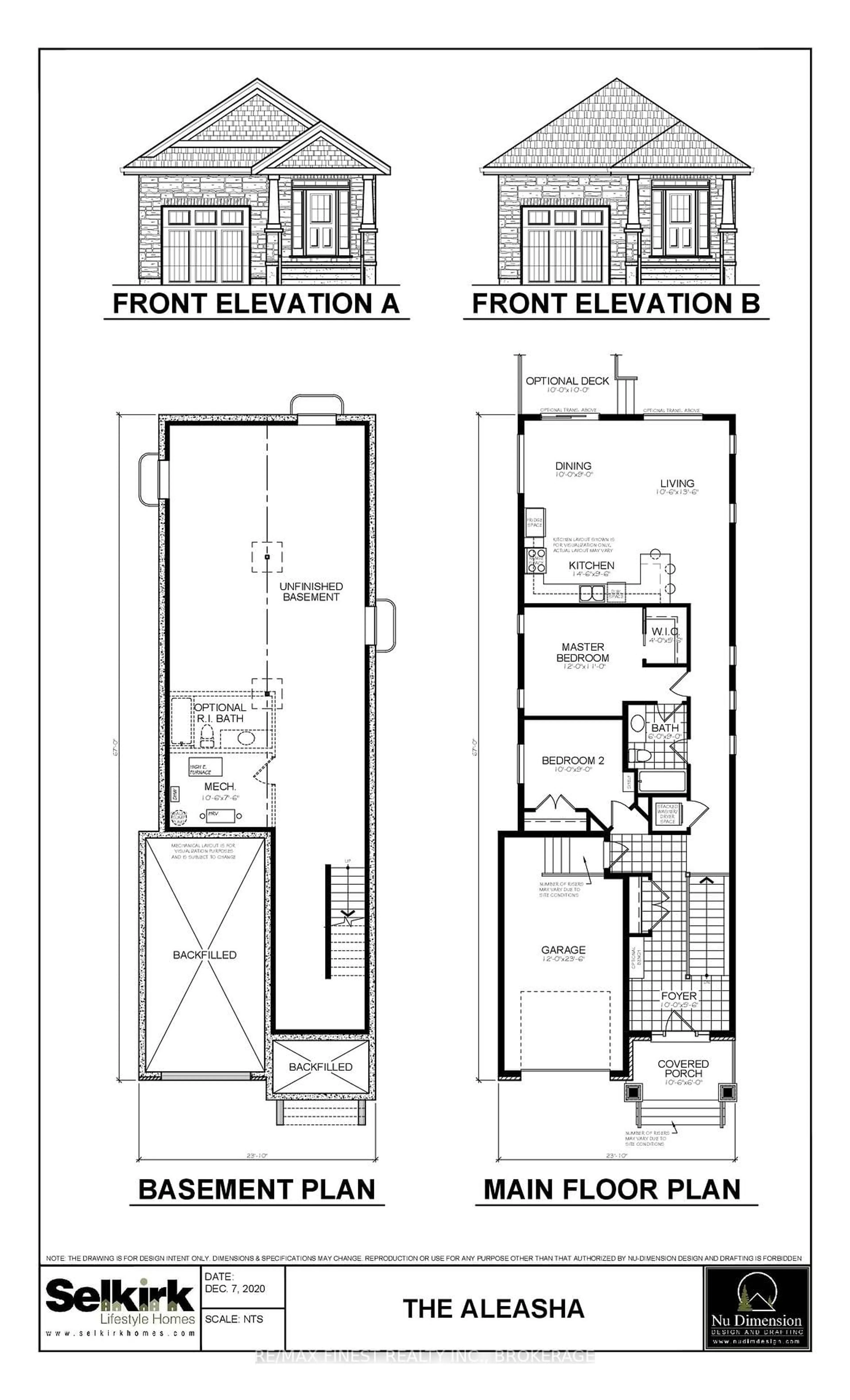 Floor plan for 8 Stone St, Greater Napanee Ontario K7R 3X8