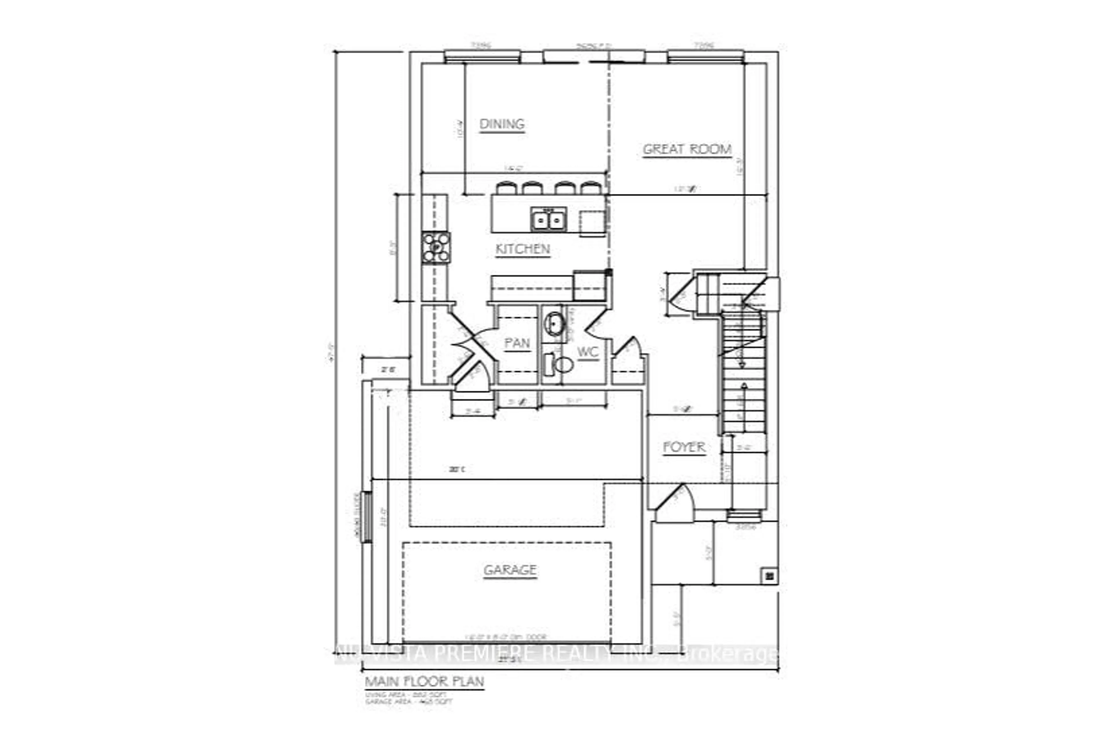 Floor plan for 160 Watts Dr, Lucan Biddulph Ontario N0M 2J0