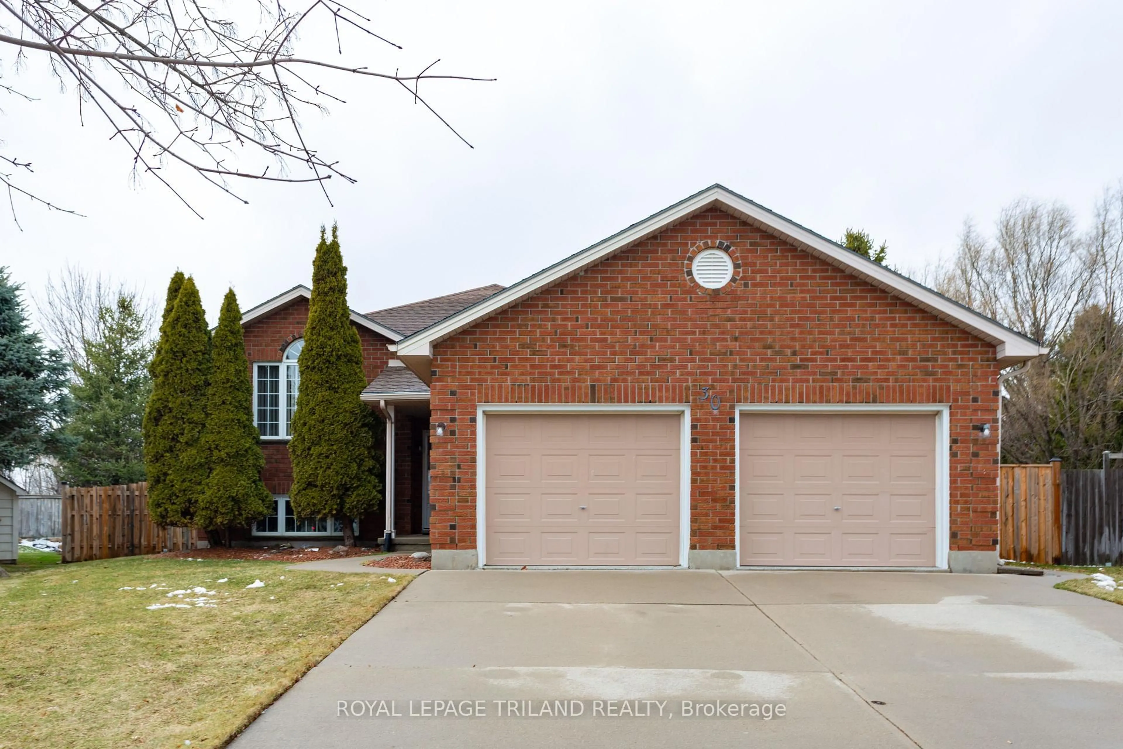 Home with brick exterior material, street for 30 James Turvey Pl, Central Elgin Ontario N5P 4K7
