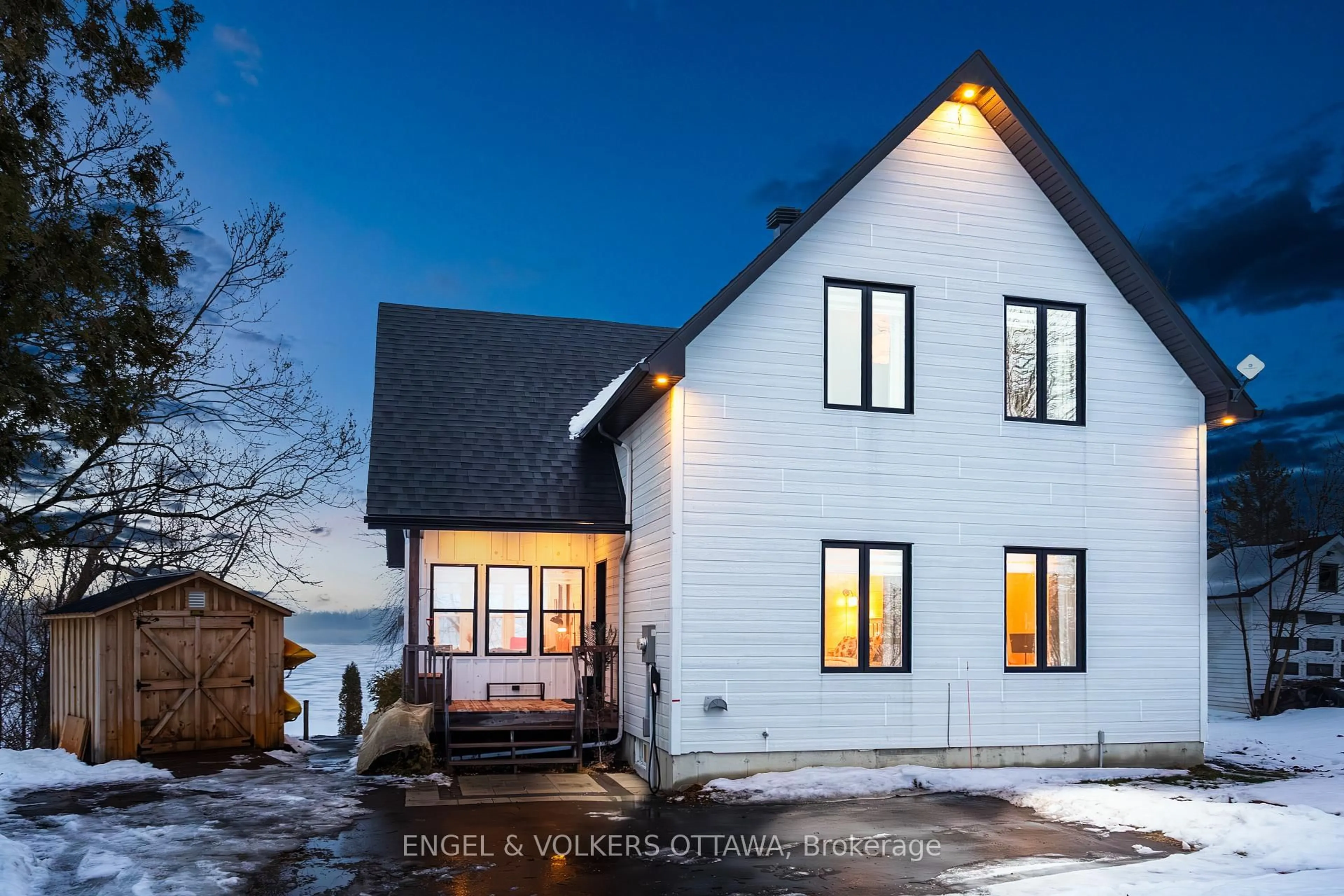 Home with brick exterior material, street for 2882 BAY Rd, Champlain Ontario K0B 1K0