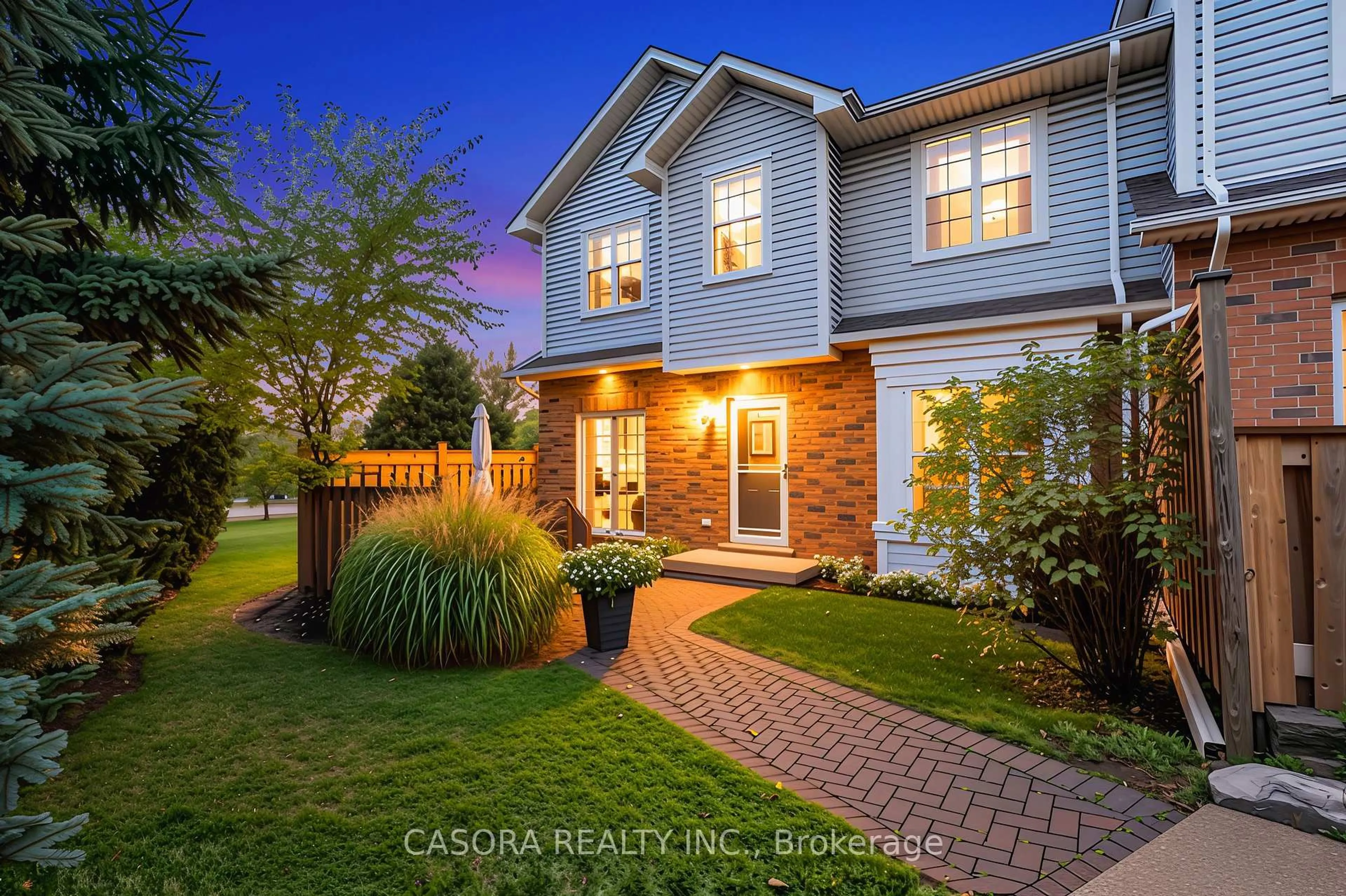 Home with brick exterior material, street for 1085 Harrogate Dr #45, Hamilton Ontario L9K 1R2