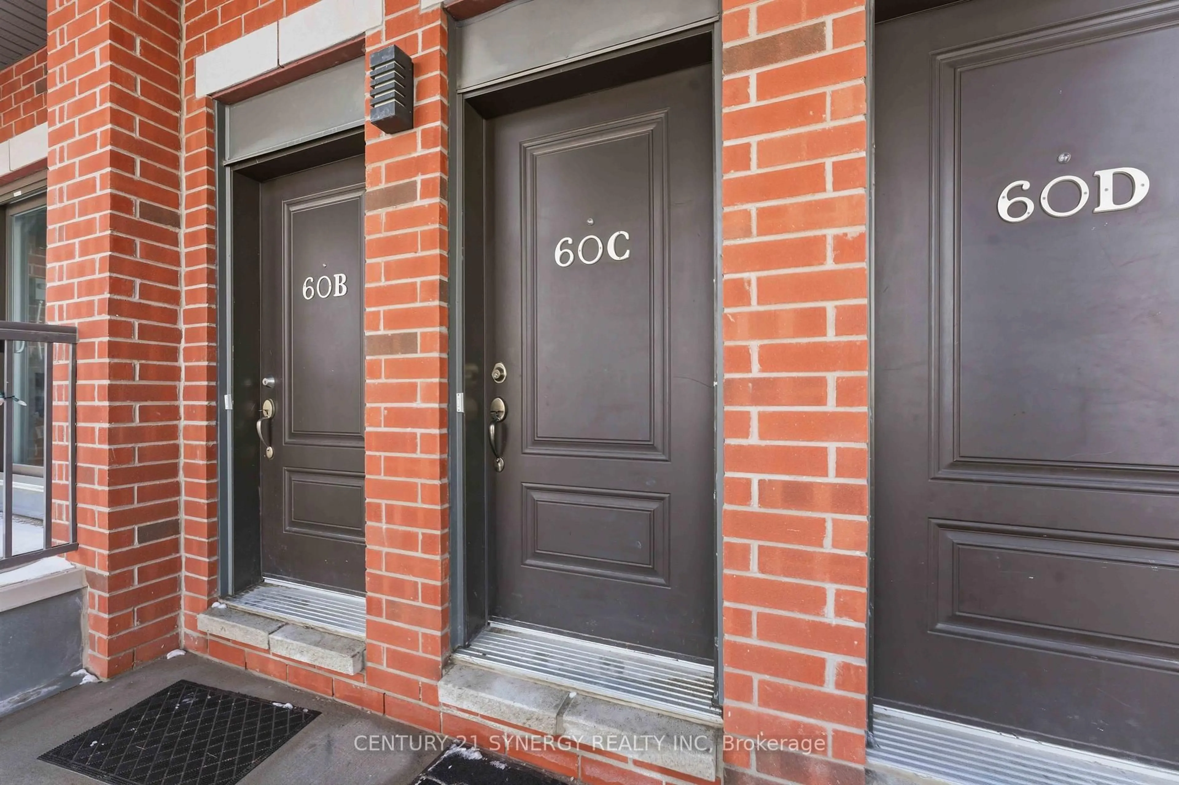 Home with brick exterior material, street for 60 Jaguar Private #C, Ottawa Ontario K2V 0J2