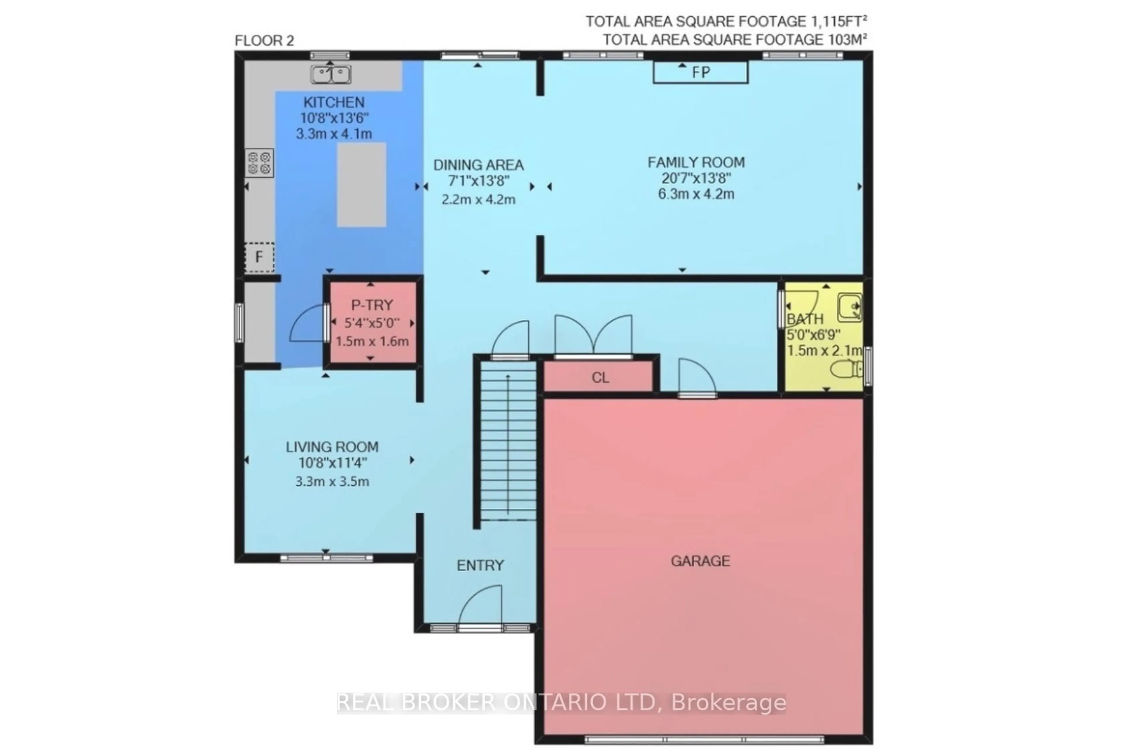 Floor plan for 27 Glenwood St, St. Thomas Ontario N5R 0G3