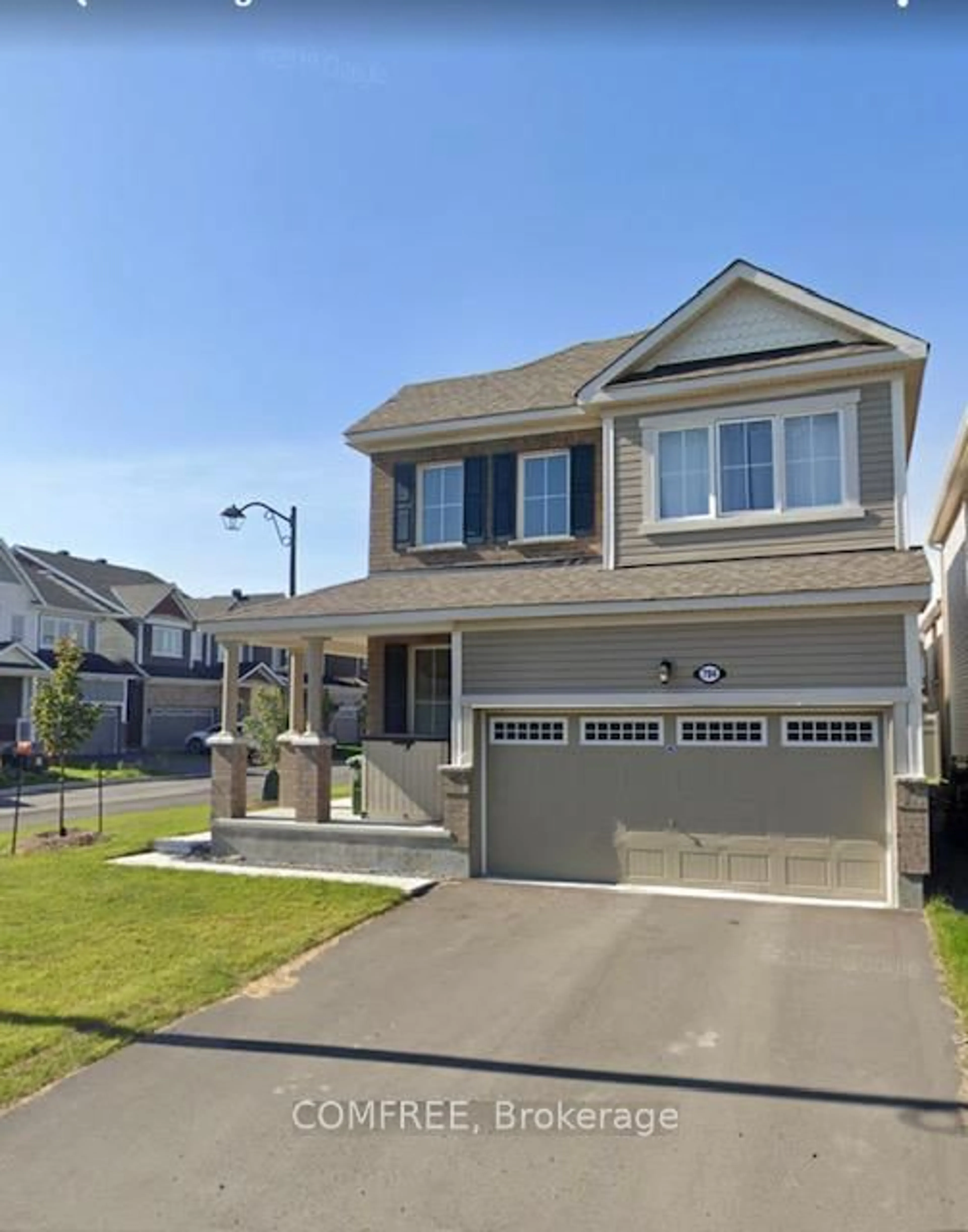 Home with vinyl exterior material, street for 784 Logperch Circ, Ottawa Ontario K2J 6K3