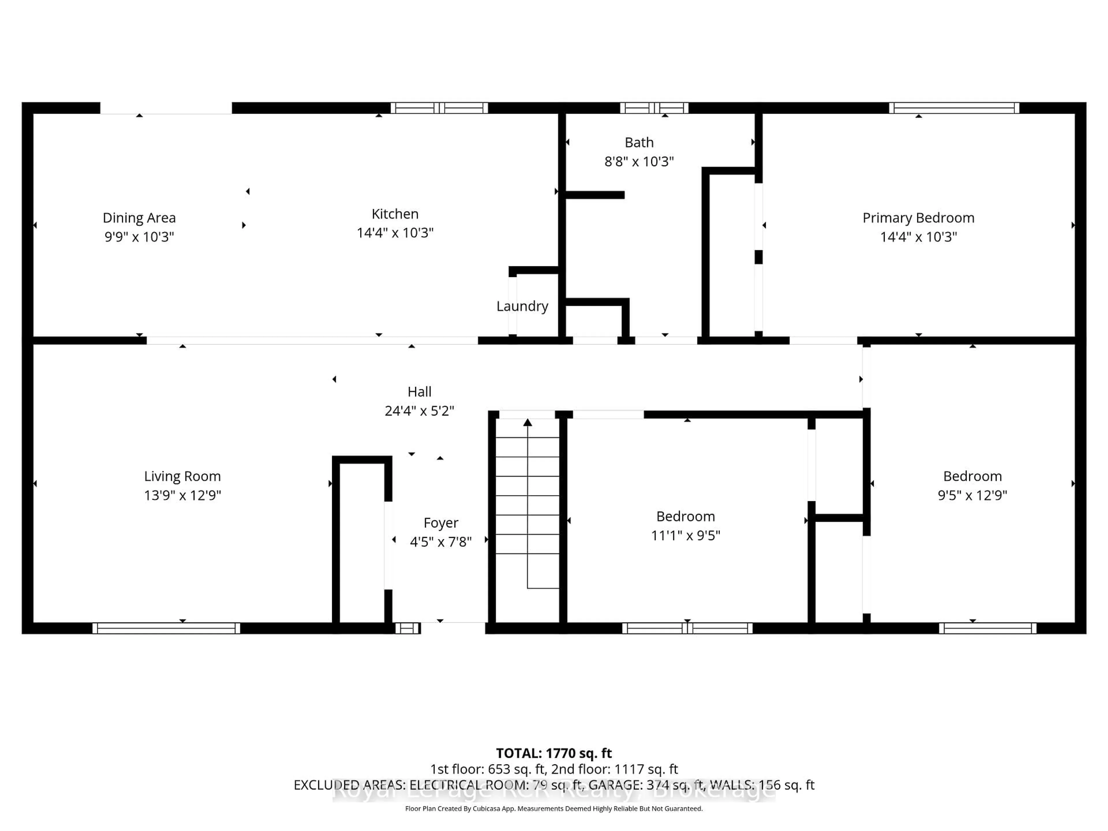 Floor plan for 1003 Victoria St, West Grey Ontario N0G 1C0