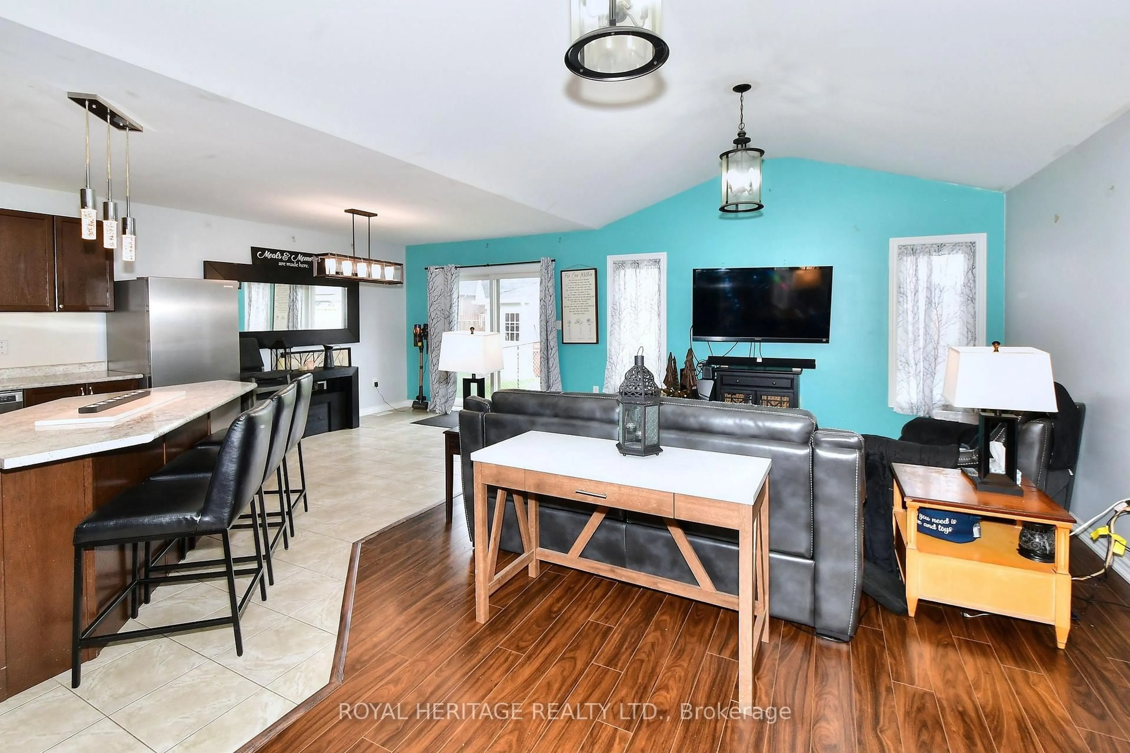 Open concept kitchen, unknown for 45 White Hart Lane, Trent Hills Ontario K0L 1Y0