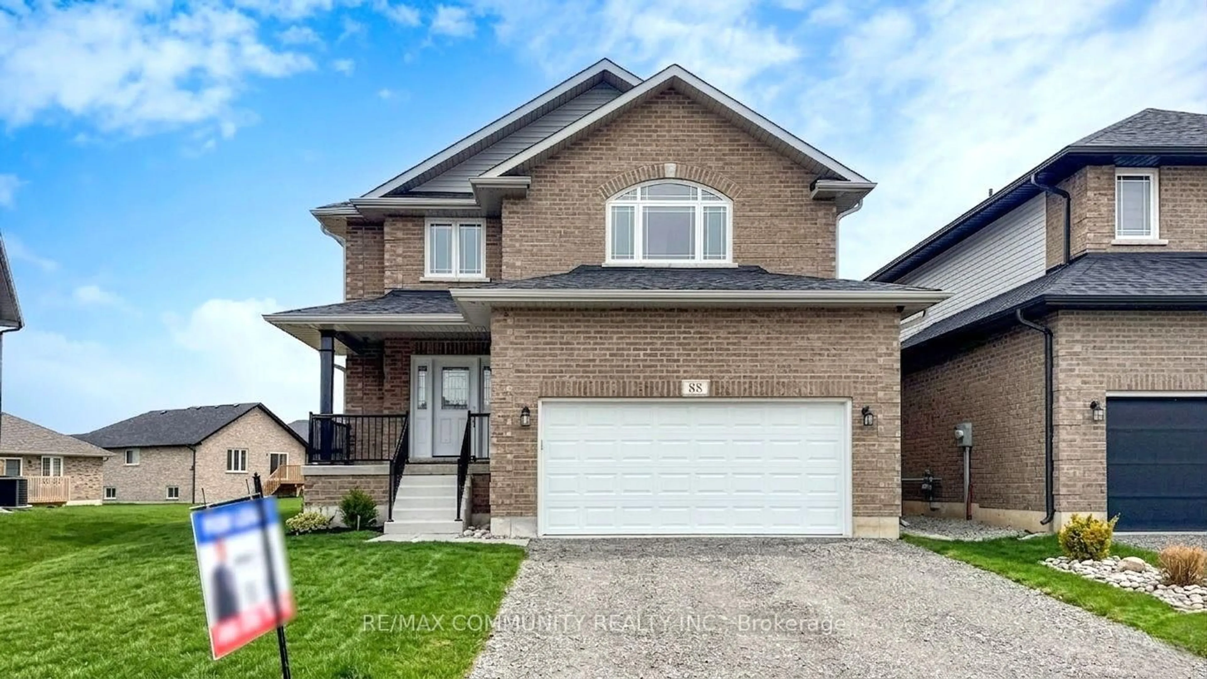 Home with brick exterior material, street for 88 Keeler Crt, Asphodel-Norwood Ontario K0L 2V0