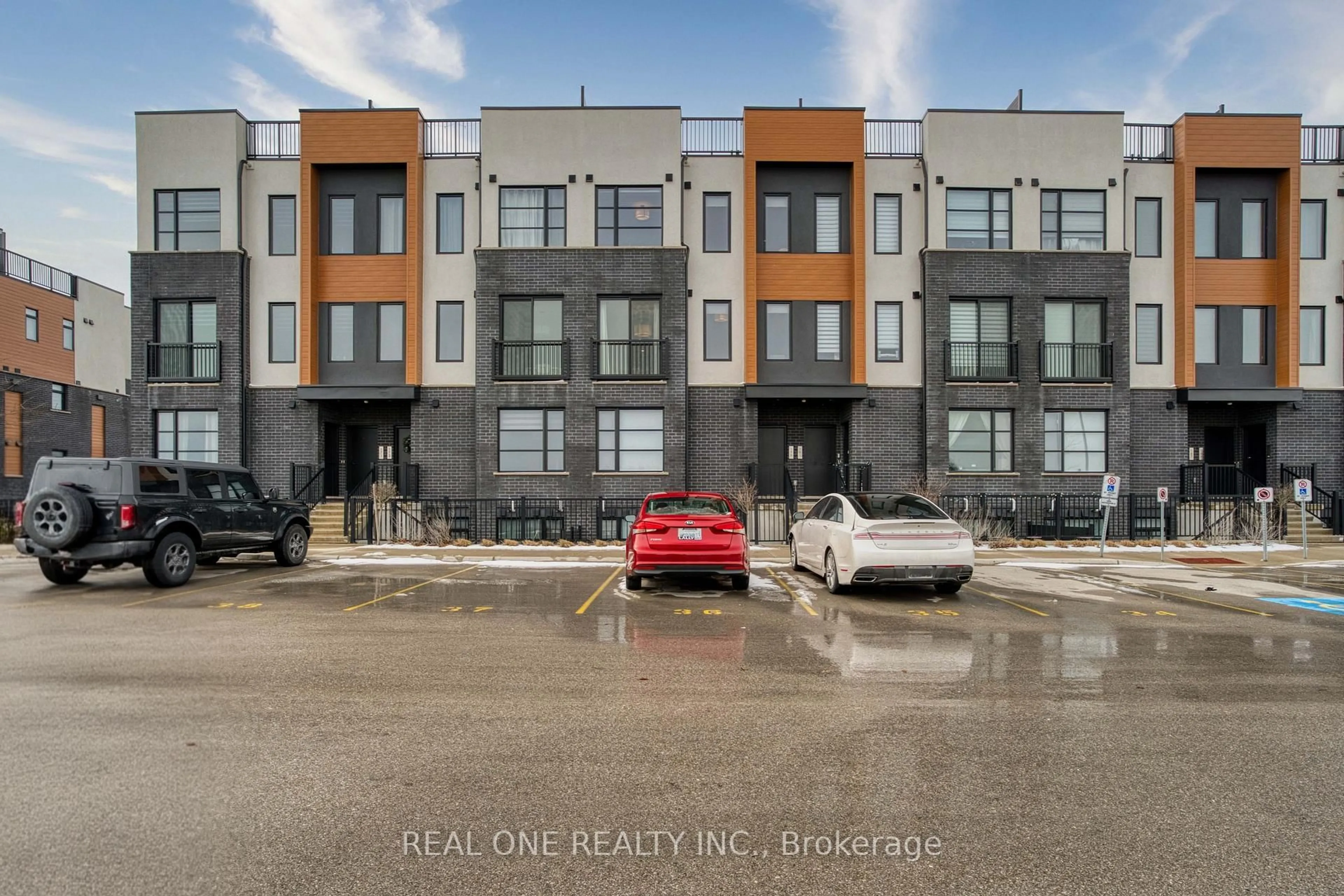 A pic from outside/outdoor area/front of a property/back of a property/a pic from drone, street for 3900 Savoy St #179, London South Ontario N6P 0H9