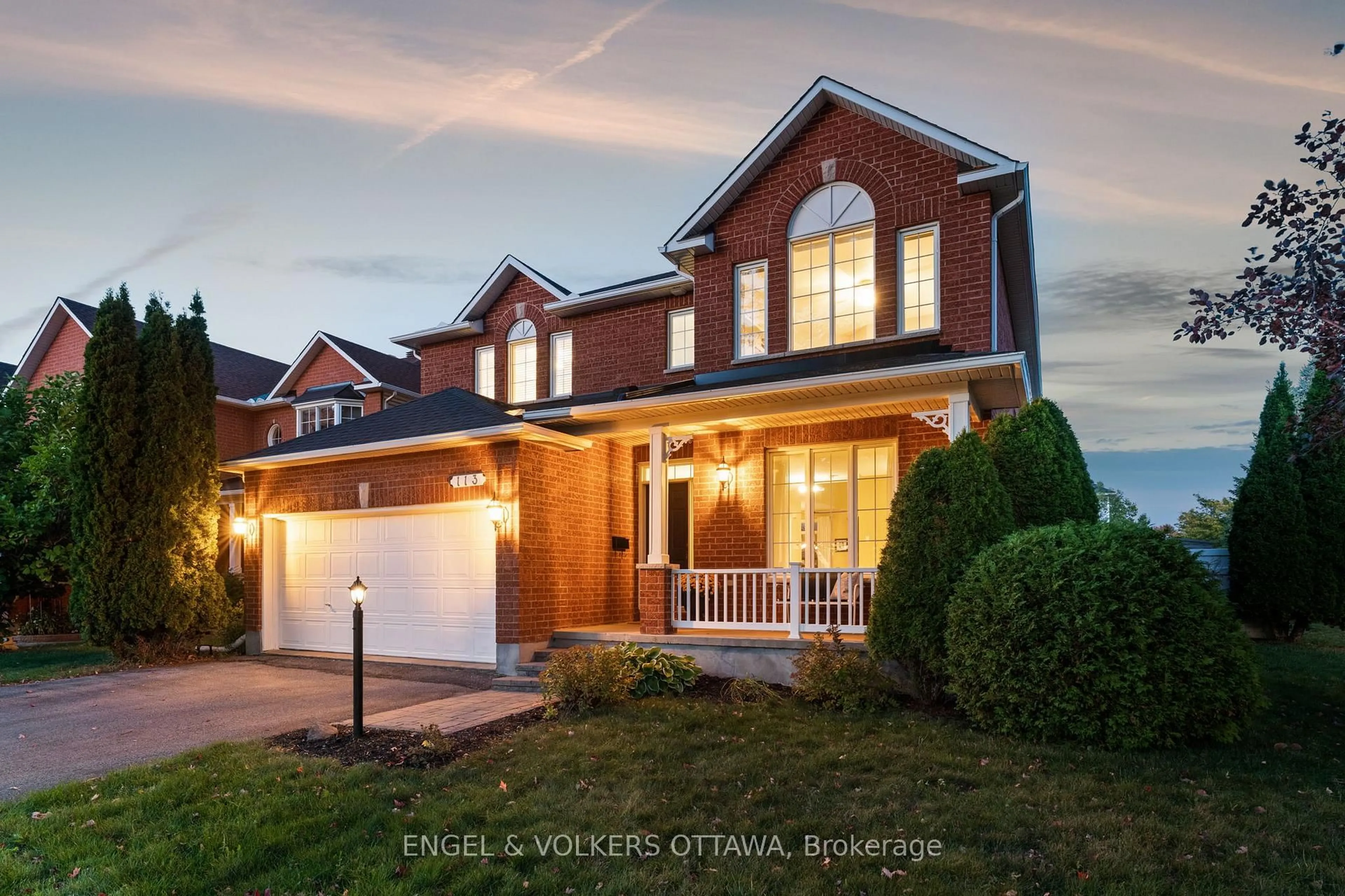 Home with brick exterior material, street for 113 Maple Stand Way, Ottawa Ontario K2G 6R3