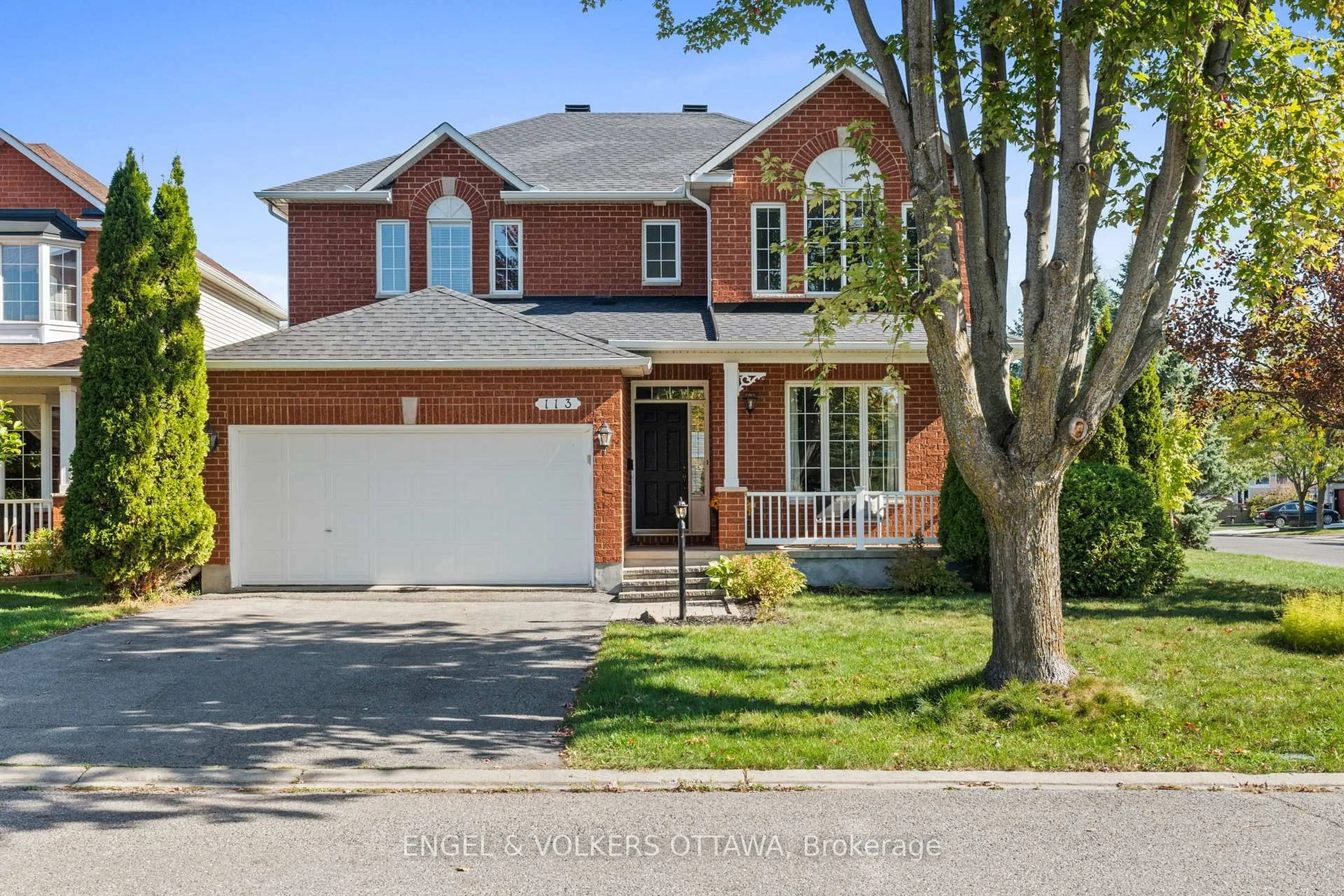 Home with brick exterior material, street for 113 Maple Stand Way, Ottawa Ontario K2G 6R3