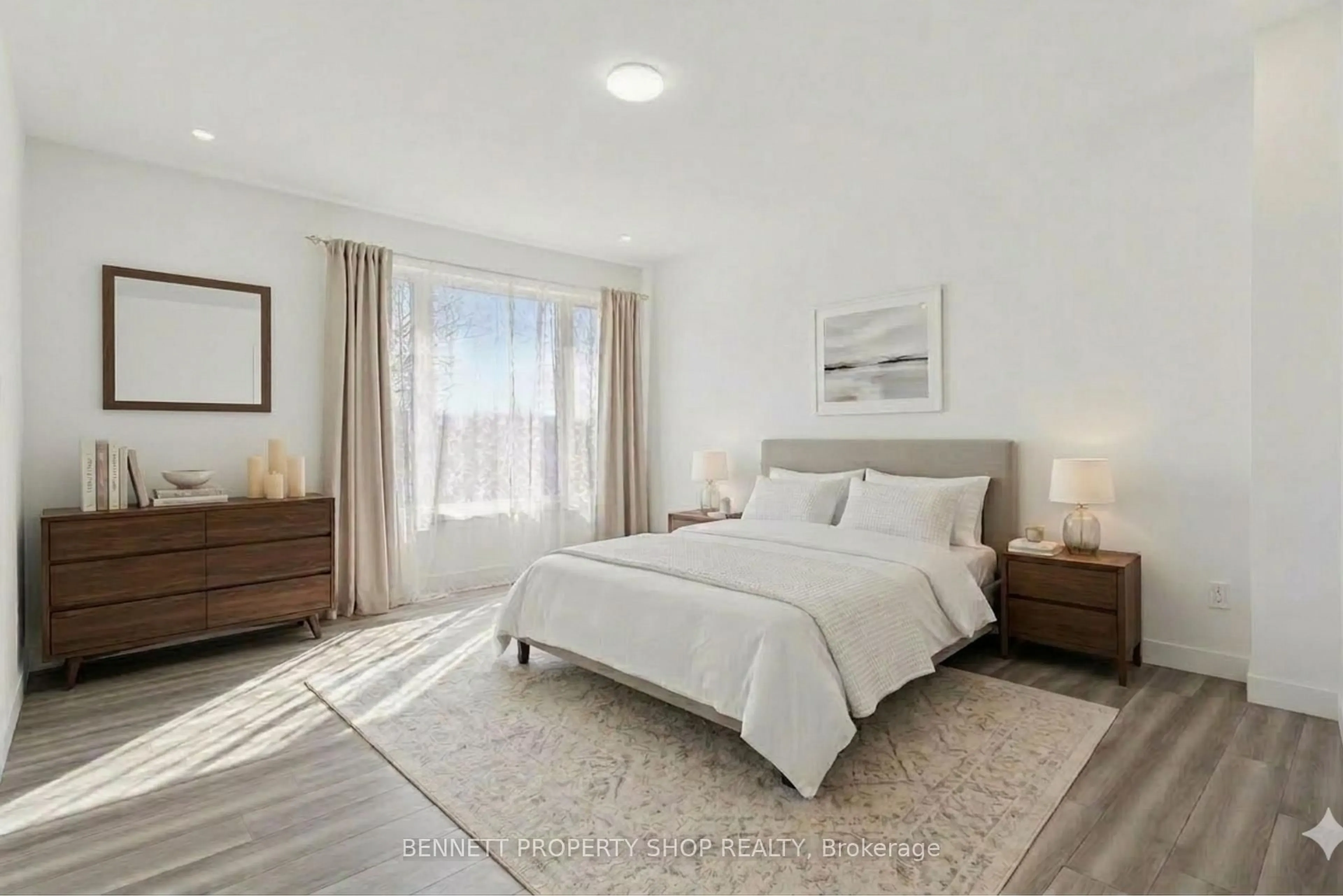 Bedroom with bed, unknown for 139 Duford St, Ottawa Ontario K1L 6Z5